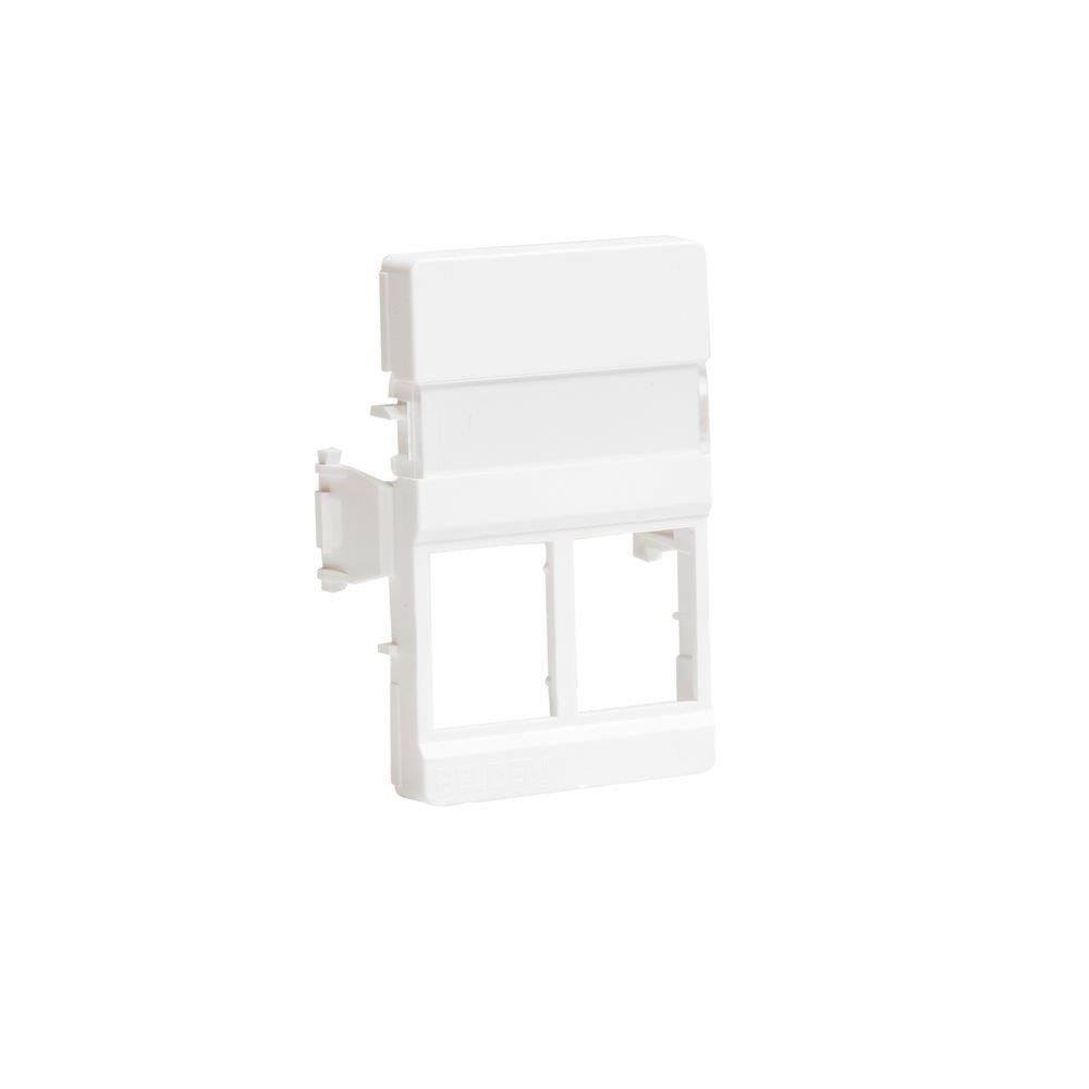Belden Outlet Clickline 2xrj45 White Cdt Design c - Steckdosen Boxen E1201970