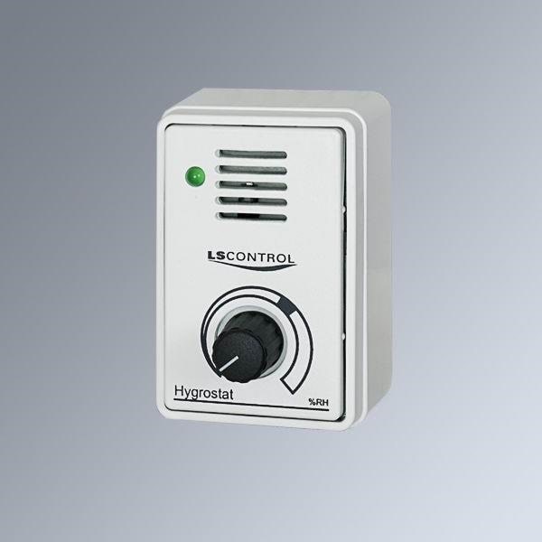 Ls Control Hygrostat Es436 White 230vac Ip20 - Ventilation 35021