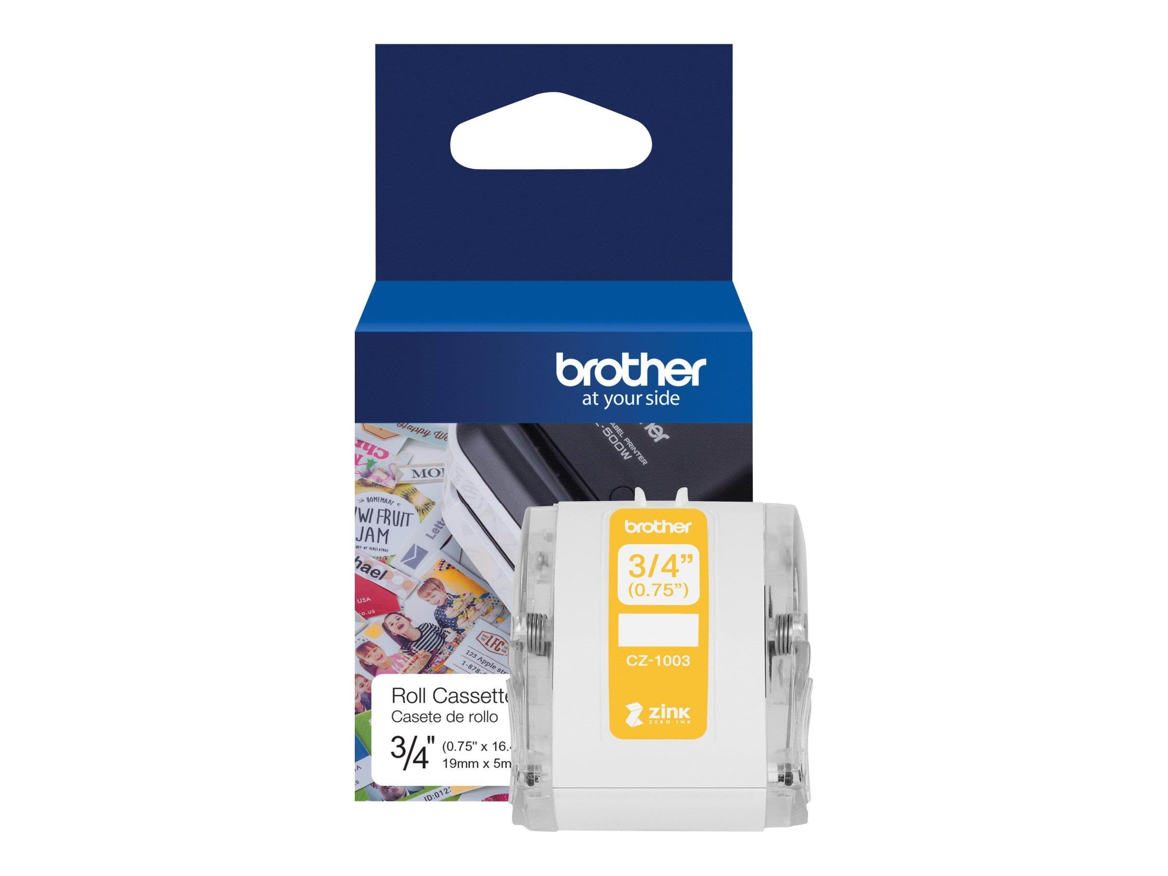 Brother Cz-1003 - Continuous Labels - 1 Roll(s) - Roll (1.9 cm x 5 m) - Papier Fotopapier Und Etiketten Cz1003