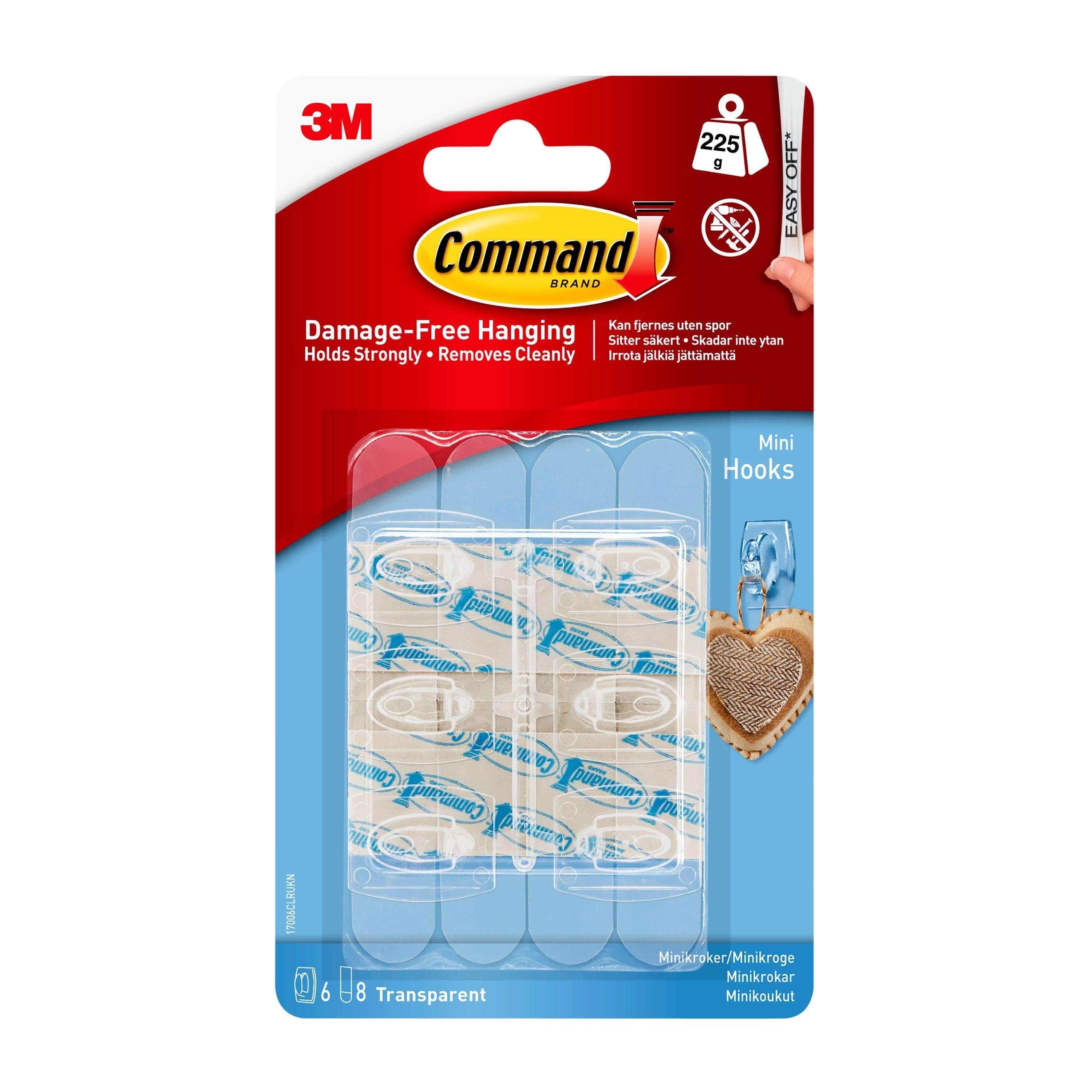 3M Command Mino Hooks - Kleiderbuegel Und Haken