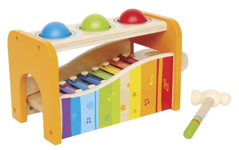 Hape Pound And Tap Bench - Holzspielzeug