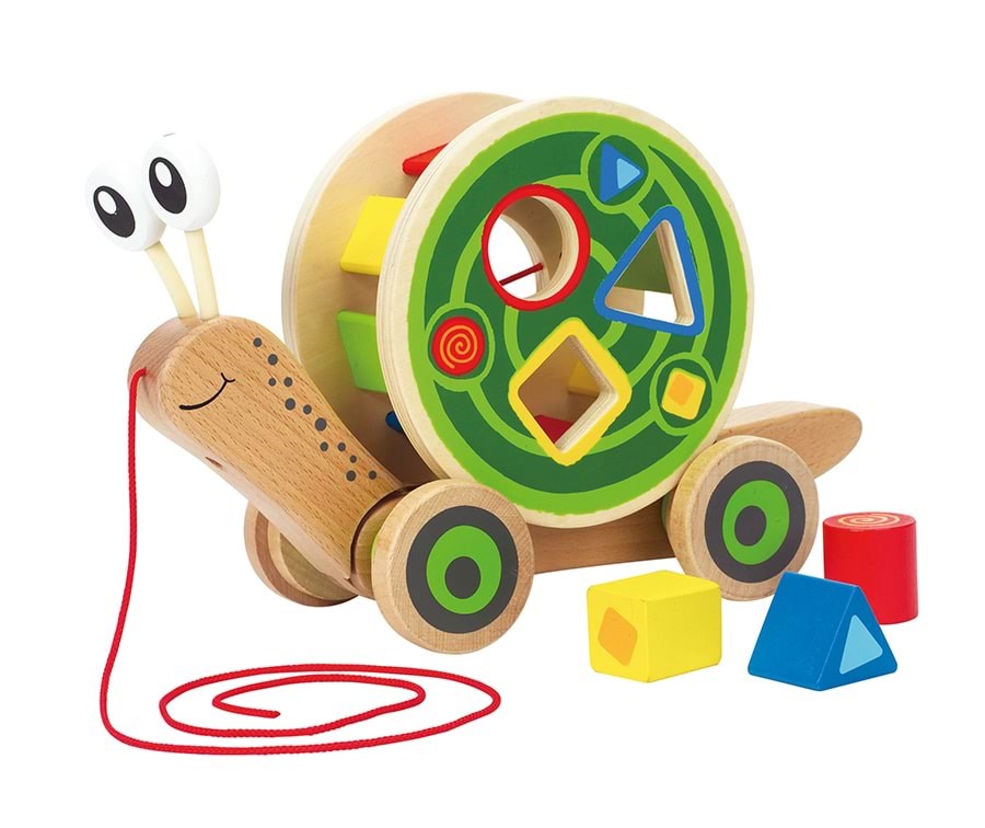 Hape Walk-a-long Snail - Baby Spielzeug