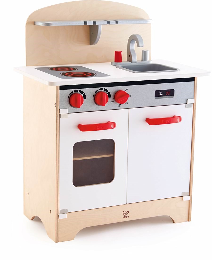 Hape Weiße Gourmet-küche - Spielkueche Zubehoer
