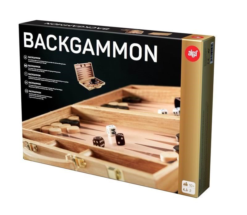 Alga Backgammon (Eng/nordic) - Brettspiele