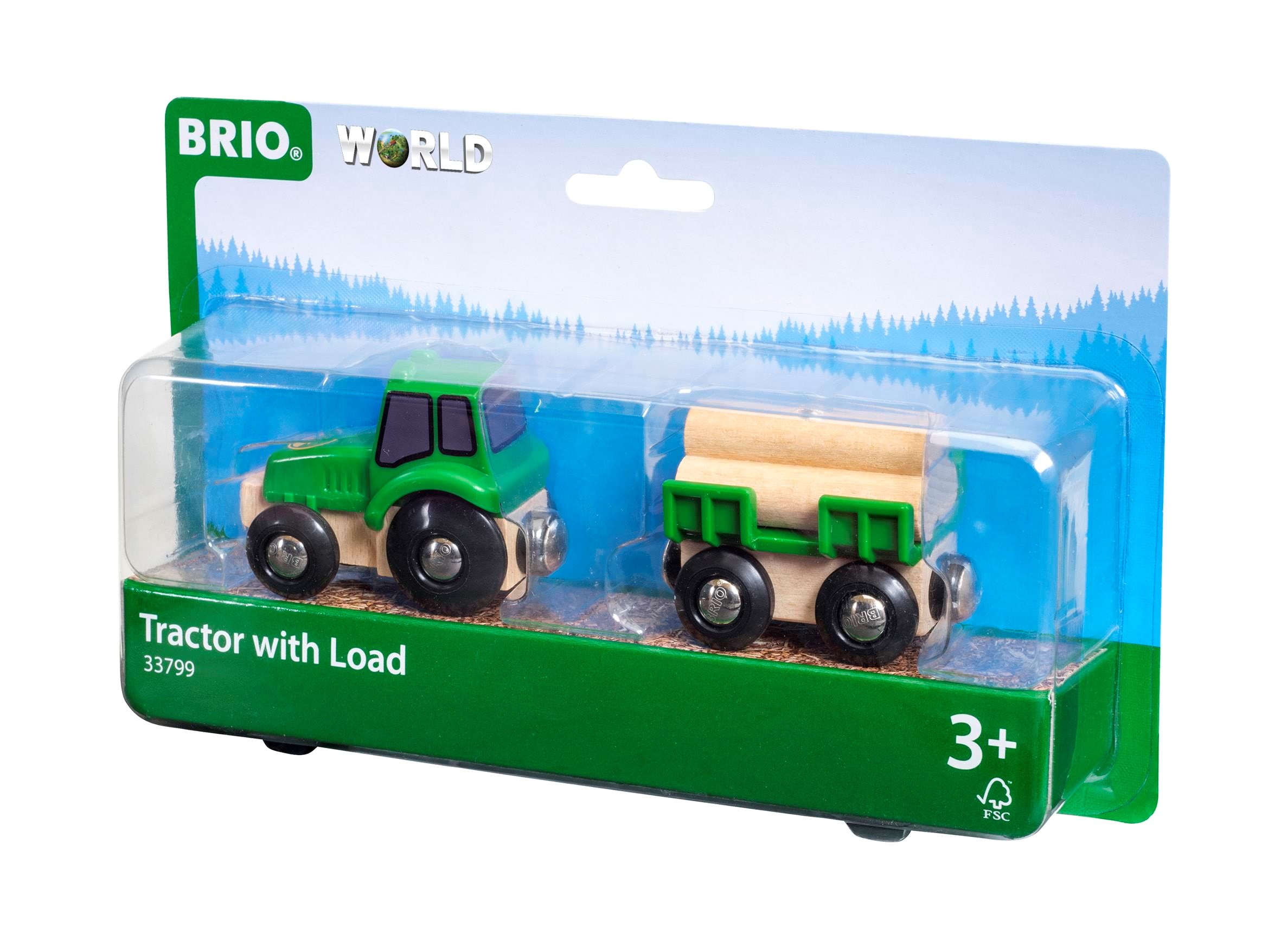 Brio Tractor With Load - Brio Train