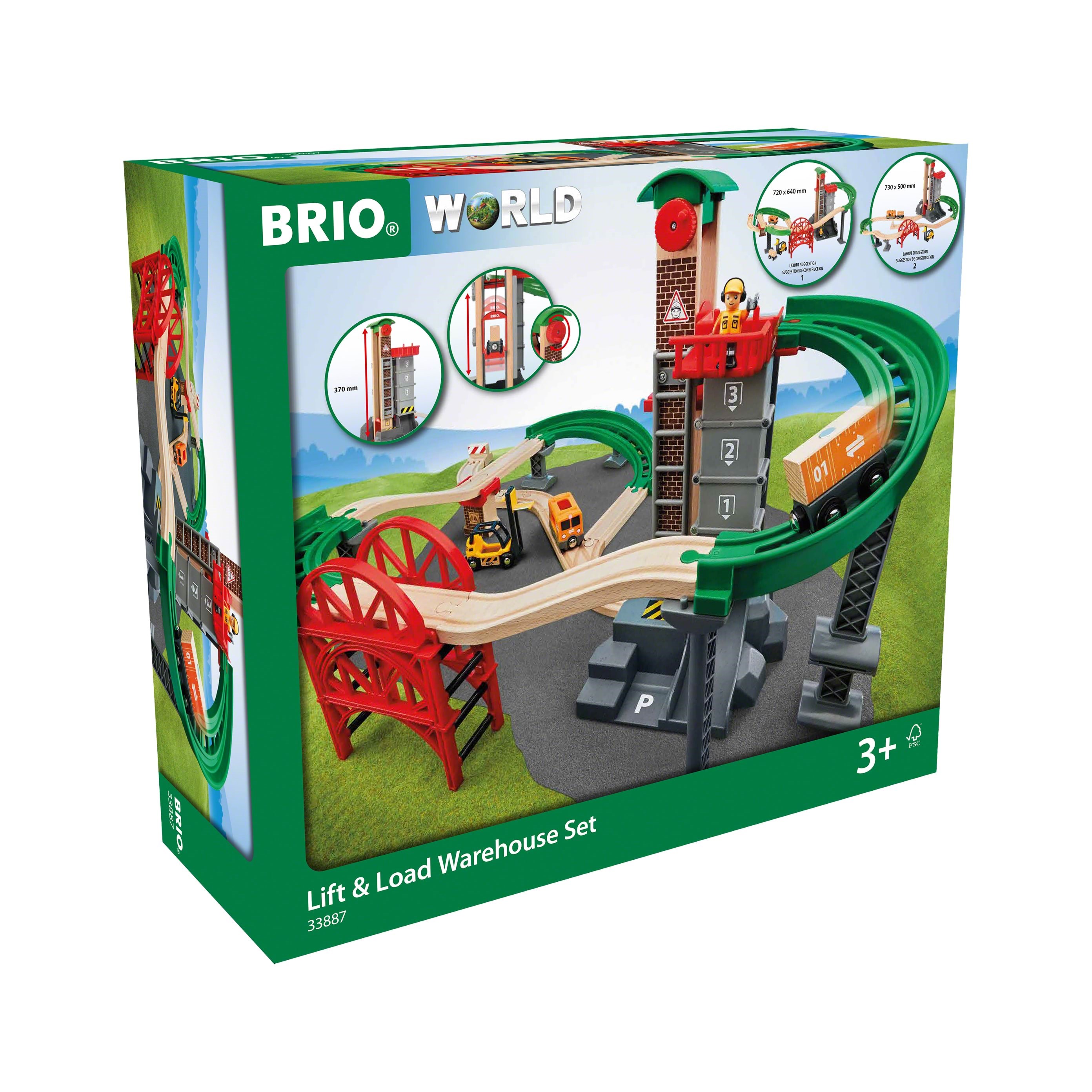 Brio Lift & Load Warehouse Set - Brio Train 33887