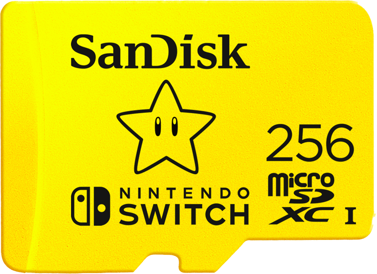 Sandisk Nintendo Switch Microsd - 100mb/s - 256gb - Mario Edition - Speicherkarten Sdsqxao-256g-gnczn