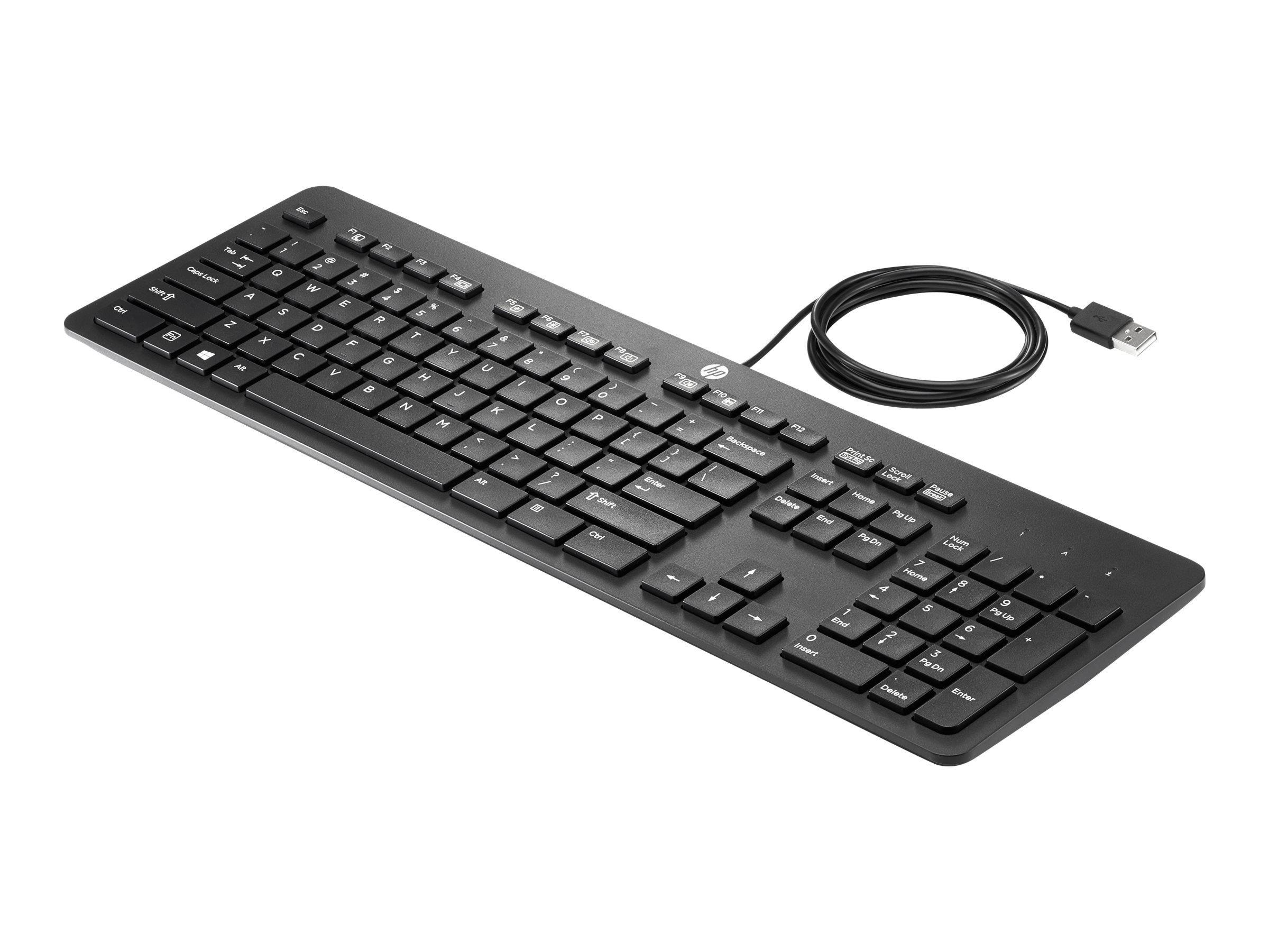 HP Business Slim - Tastatur - Arabisch/englisch - Schwarz - Tastaturen
