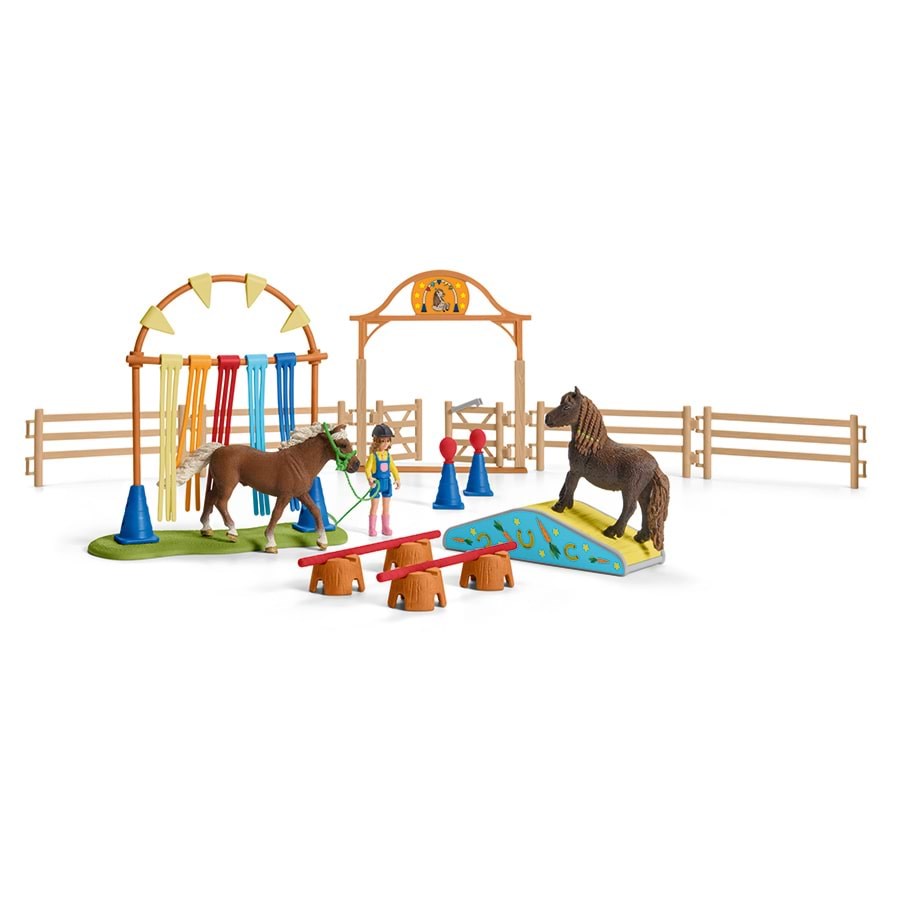 Schleich Pony-agility-training 42481