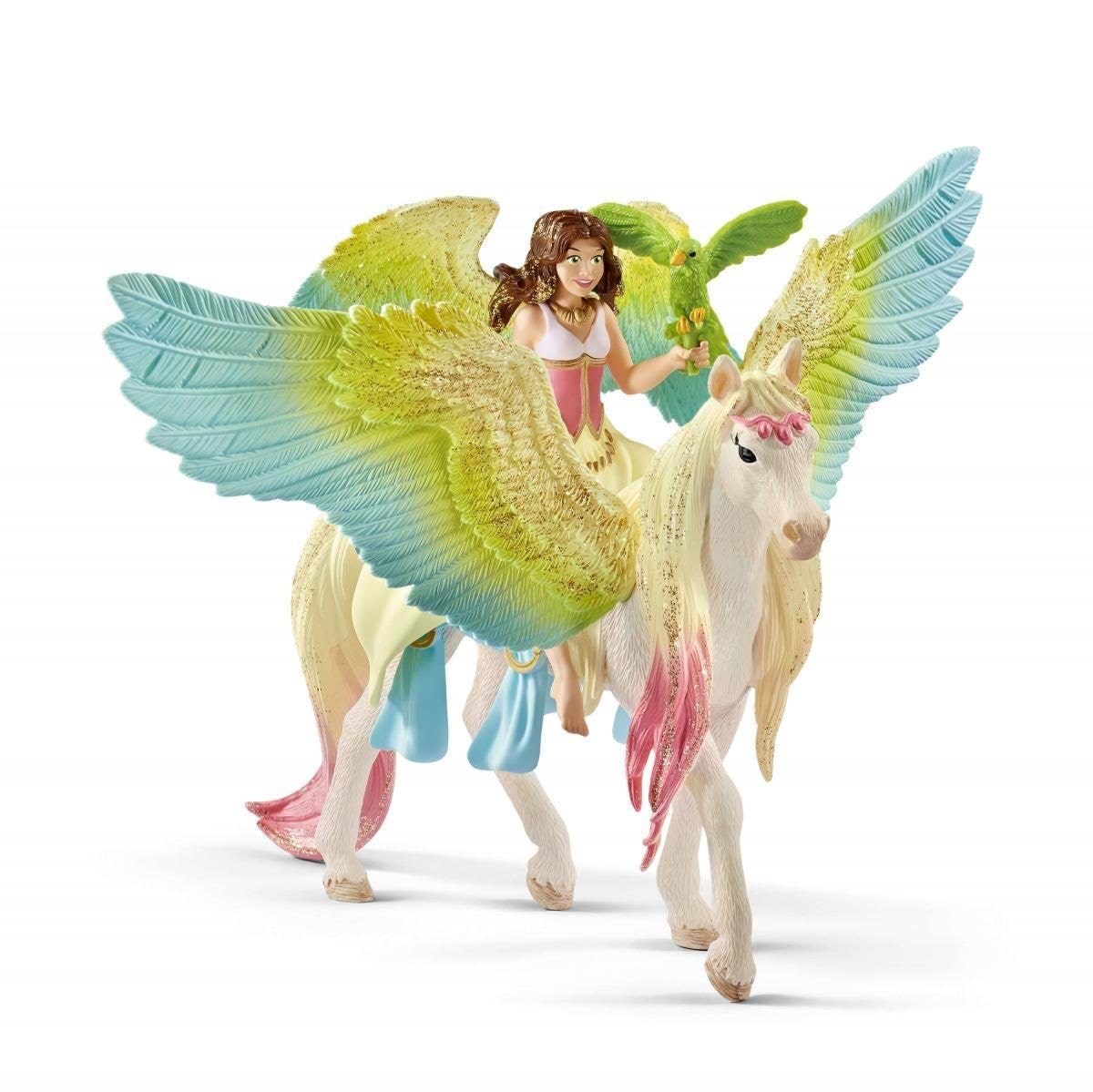 Schleich Fee Surah Mit Glitzer-pegasus