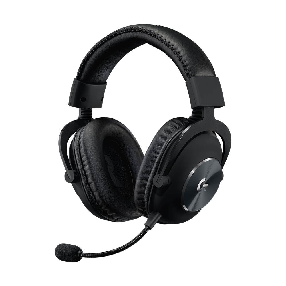 Kopfhörer - Logitech G Pro X Mit Blue VO!CE - Kopfhoerer/headsets Schwarz 981-000818