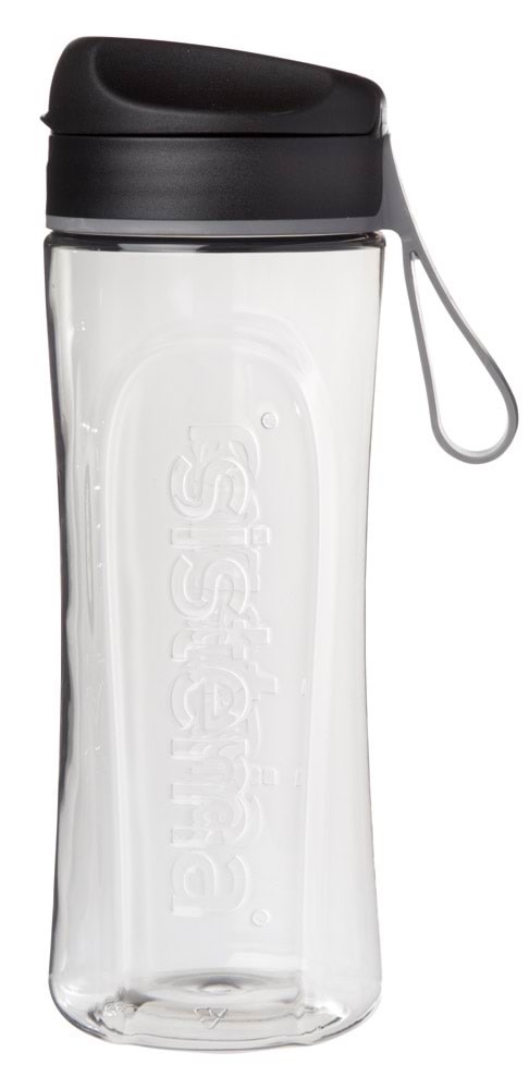 Sistema Tritan Swift Bottle 600ml Black - Kuechenzubehoer 640-6