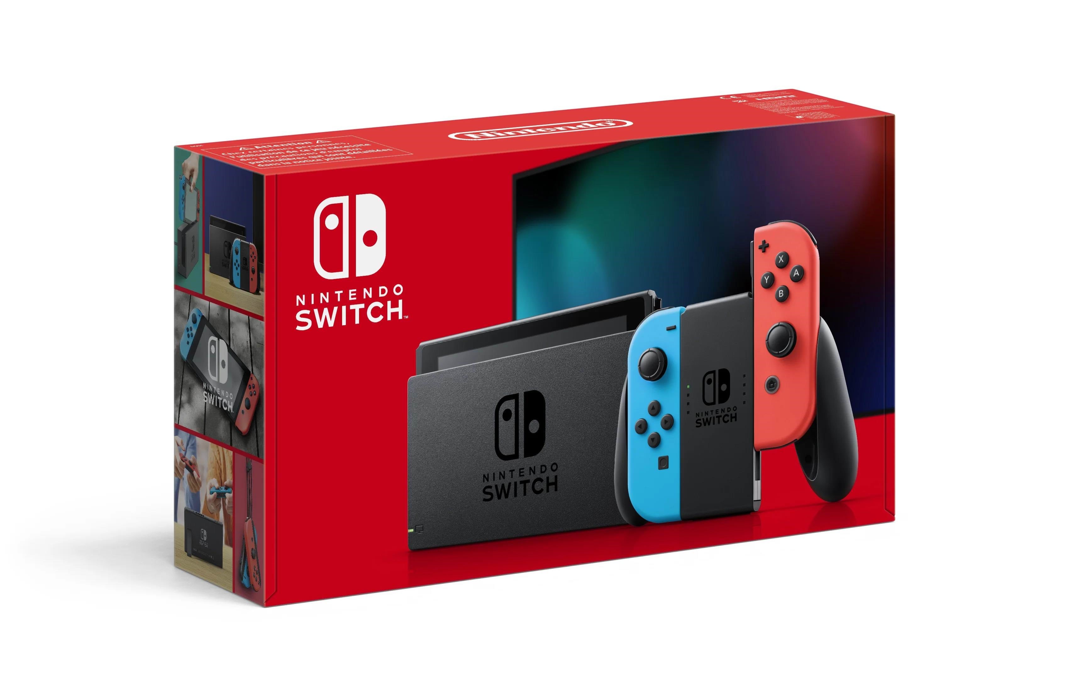 Nintendo Switch With Joy-con - Neon Blue And Neon Red - Spielkonsolen