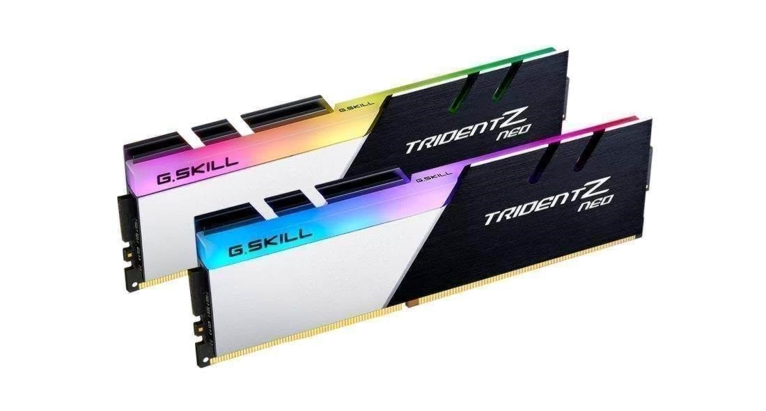 G.Skill Trident Z Neo Ddr4-3600 - 32gb - Cl16 - Dual Channel (2 Pcs) - Amd Optimized - Schwarz Mit Rgb - Ram