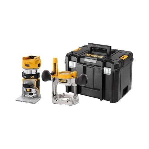 Dewalt 18v XR Brushless 8mm (1/4") Router - Motorhacke Dcw604nt