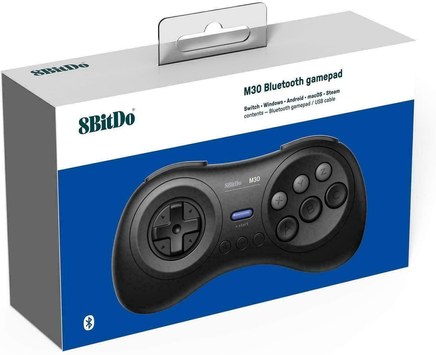 8bitdo M30 Bluetooth Wireless Pad - Wired Controller - Nintendo Switch - Gaming Zubehoer 6922621500735
