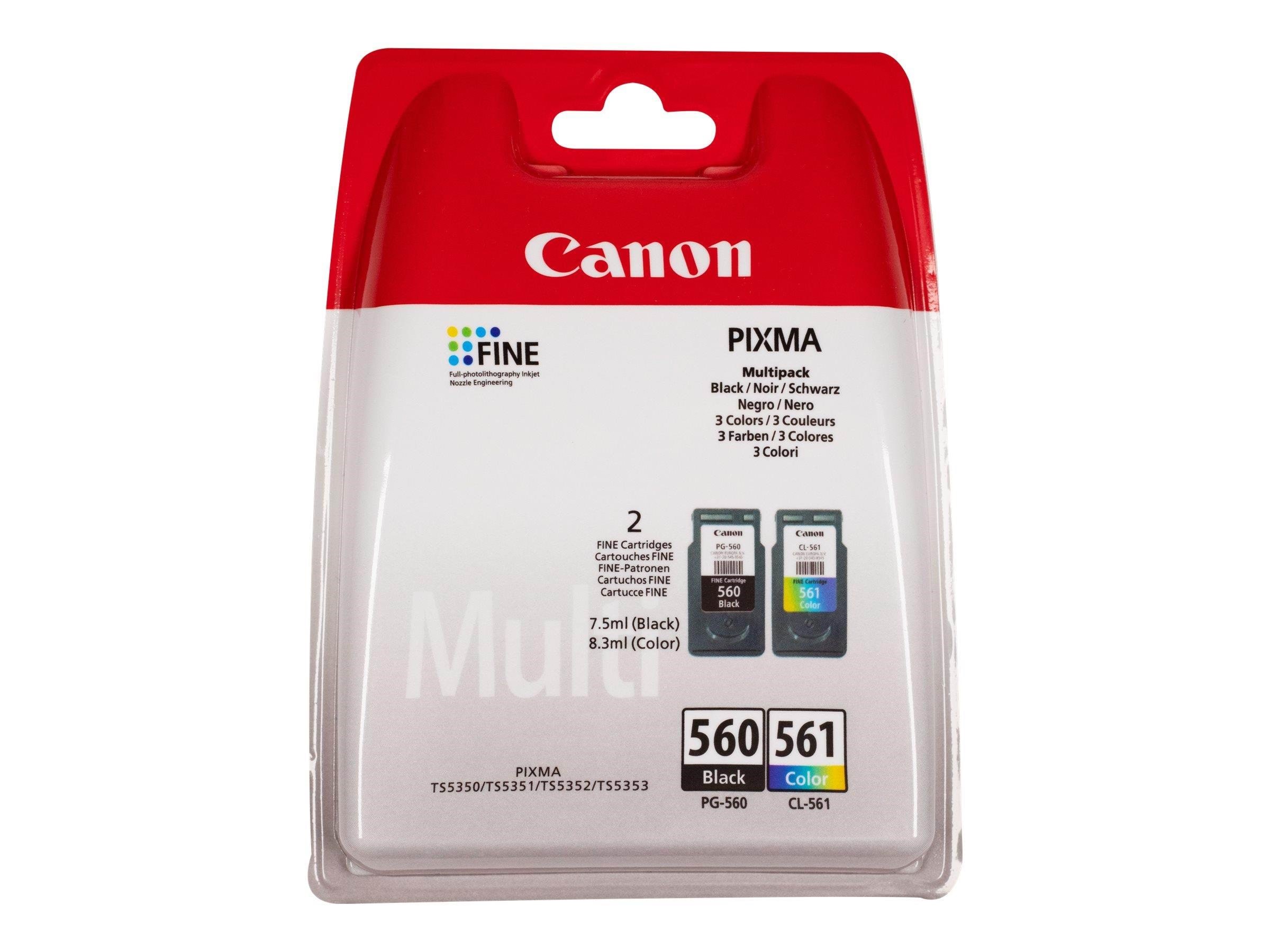 Canon Pg-560/cl-561 / 3713c006 Multi Pac - Druckerzubehoer Tinte Toner