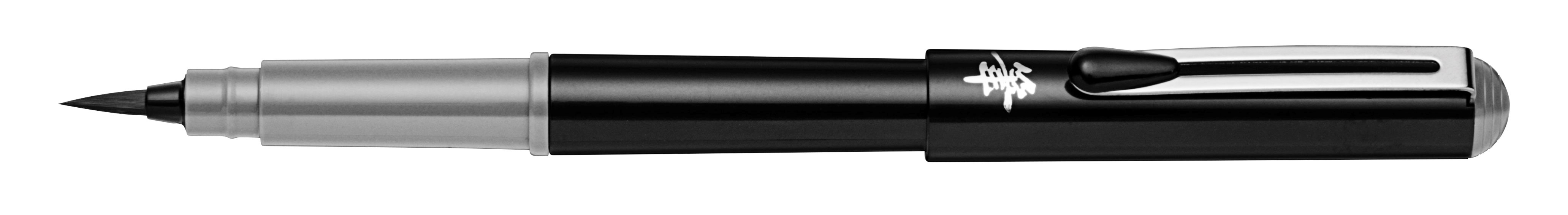 Pentel Xgfkpn/fp10 Pocket Brush Pen Grey - Utensilien Zum Schreiben Und Zeichnen
