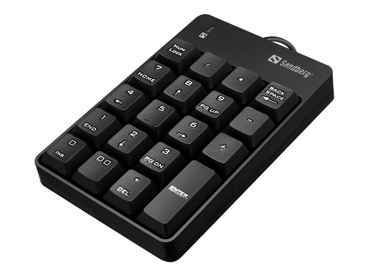 Sandberg Usb Wired Numeric Keypad - Numpad - Schwarz - Tastaturen