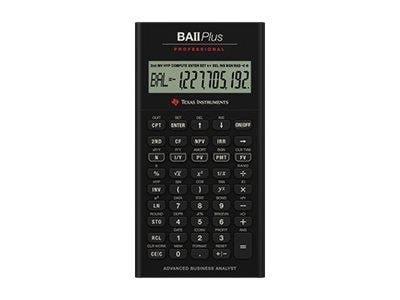 Texas Instruments Baii Plus Professional - Financial Calculator - Taschenrechner