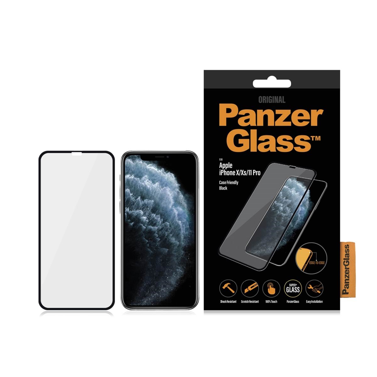 Panzerglass Screen Protector Apple Iphone 11 Pro | Xs | X | Edge-to-edge - Handys Schutzfolie