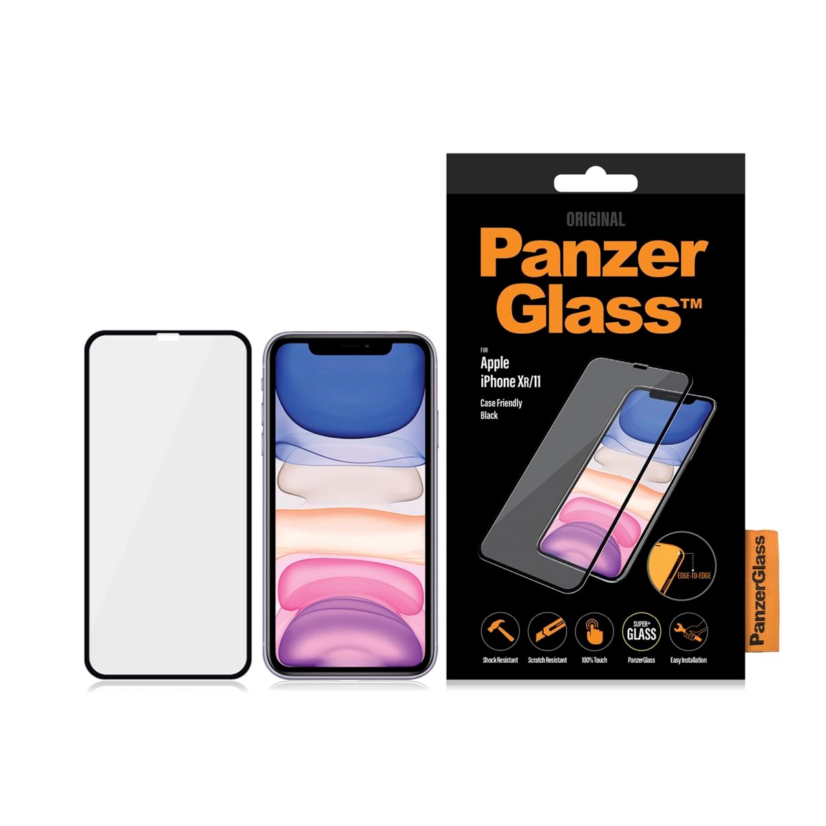Panzerglass Screen Protector Apple Iphone 11 | XR | Edge-to-edge - Handys Schutzfolie Panzer2665