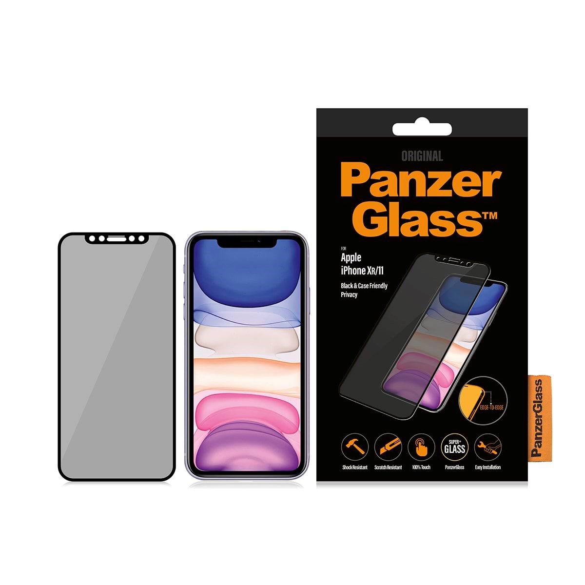 Panzerglass Privacy Screen Protector Apple Iphone 11 | XR | Edge-to-edge - Handys Schutzfolie