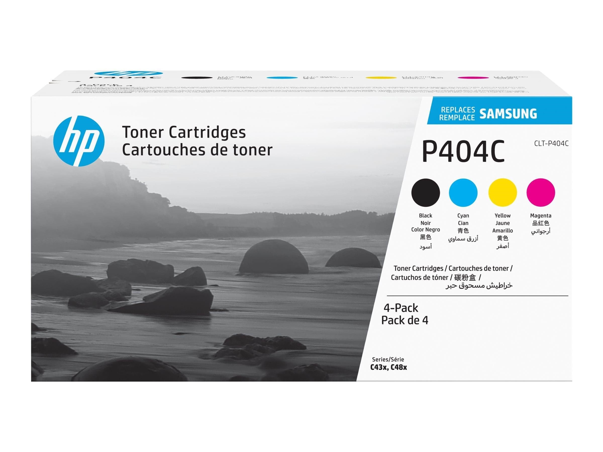 HP Samsung Su365a / Clt-p404c 4-pack (Black Yellow Cyan Magenta) - Druckerzubehoer Tinte Toner