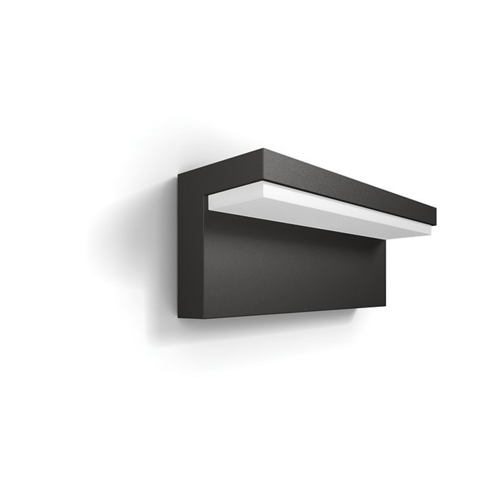 Philips Bustan Außenwandleuchte, Led 9W, Anthrazit - Lampen