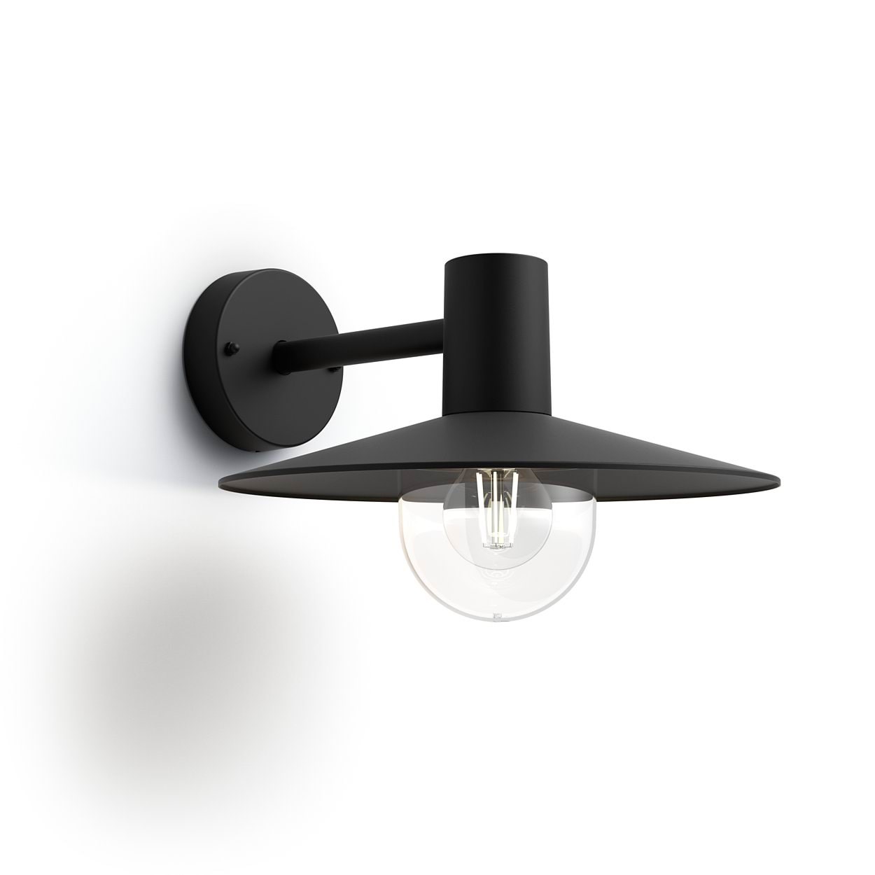 Philips Skua Außenwandleuchte, Schwarz - Lampen