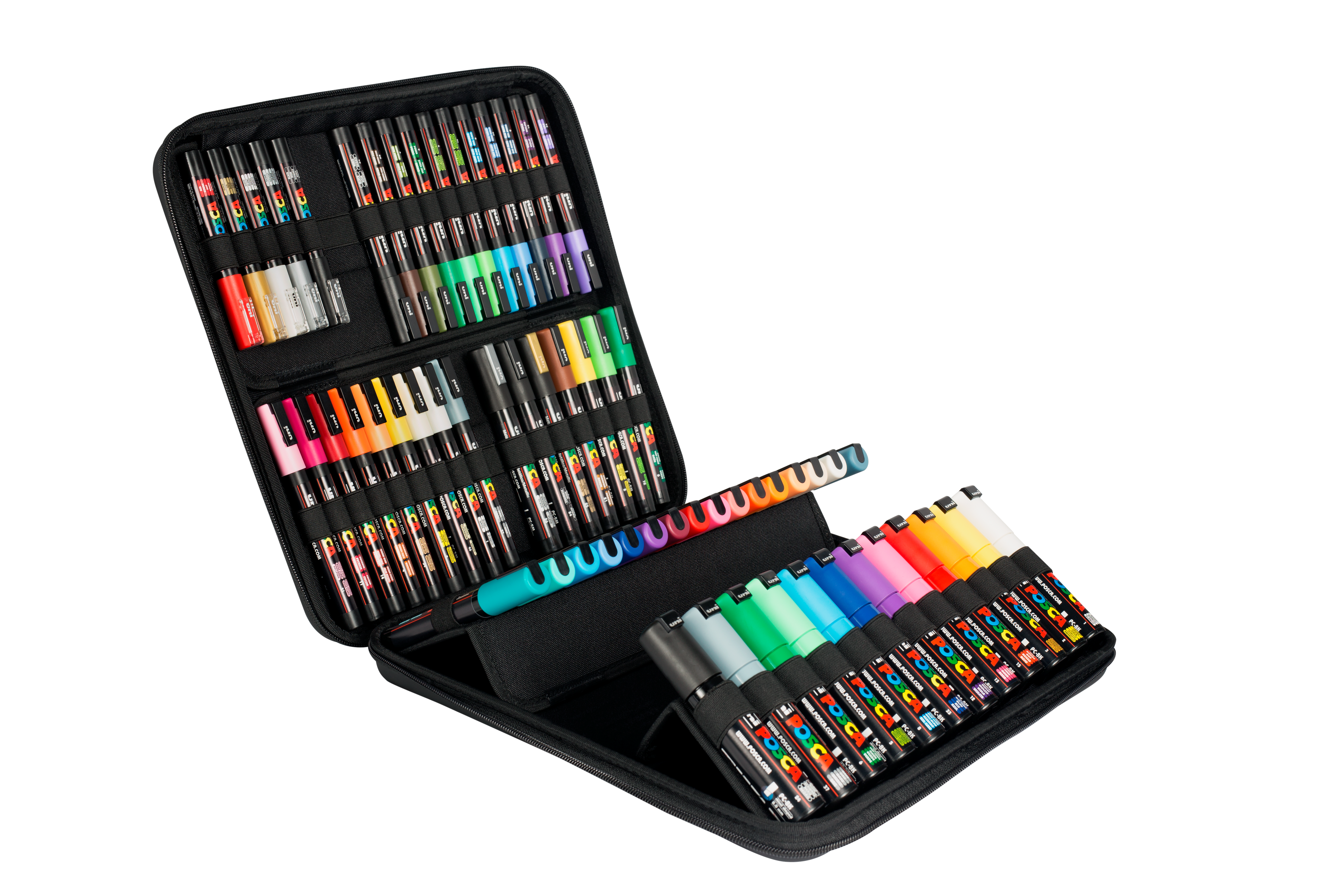 Posca 60 Pack - Water-based Pigment - Assorted Colours - Hobby Zubehoer