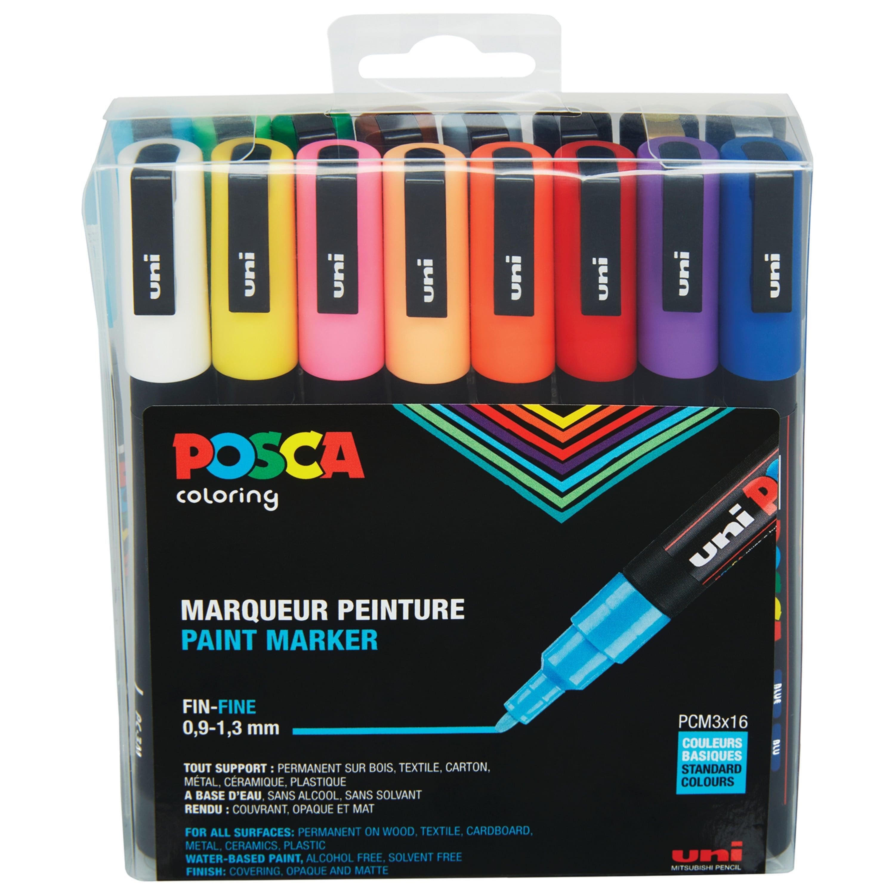 Posca Pc-3m - 16 Colors - Hobby Zubehoer