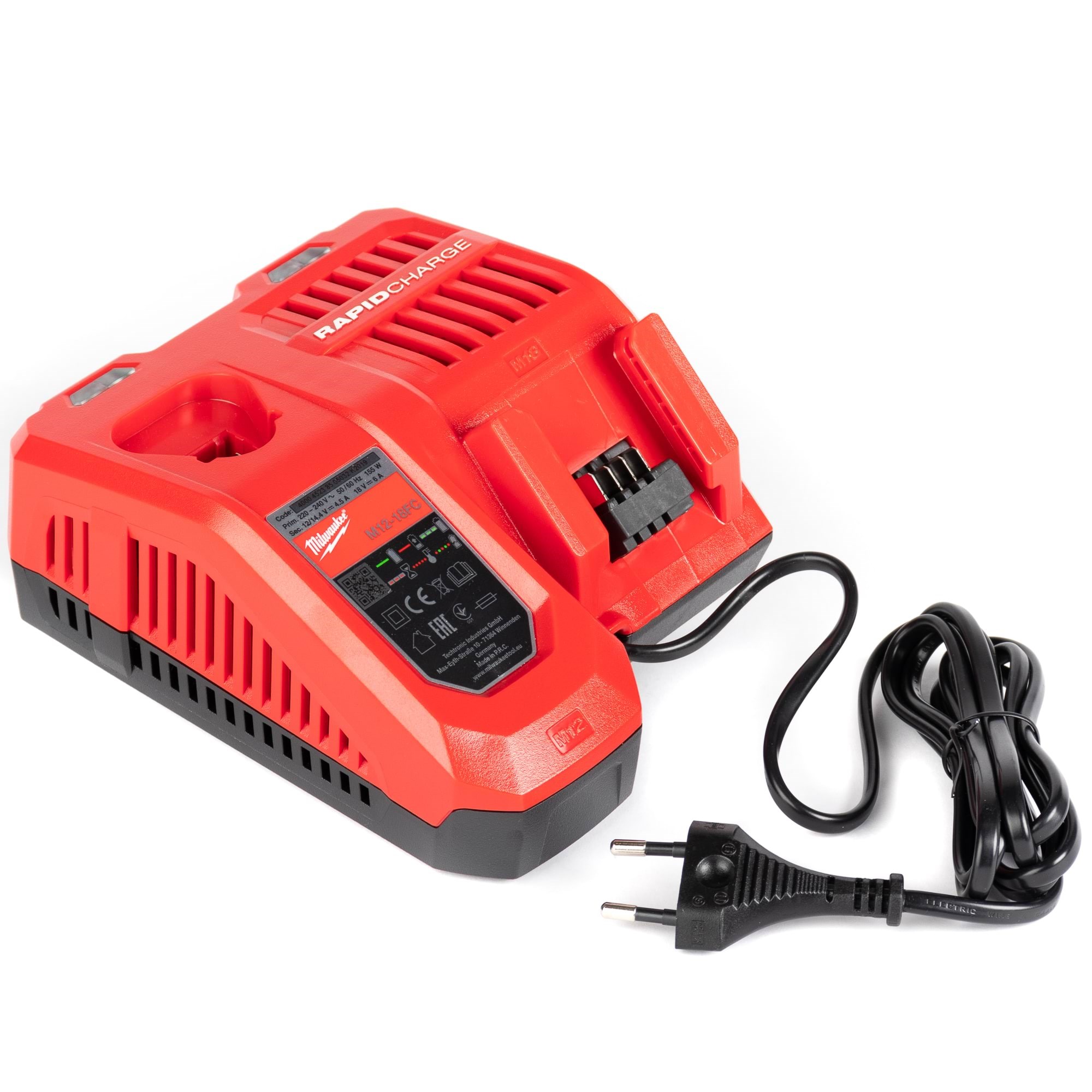 Milwaukee Rapid M12-18fc Charger - Akkus Ladegeraete
