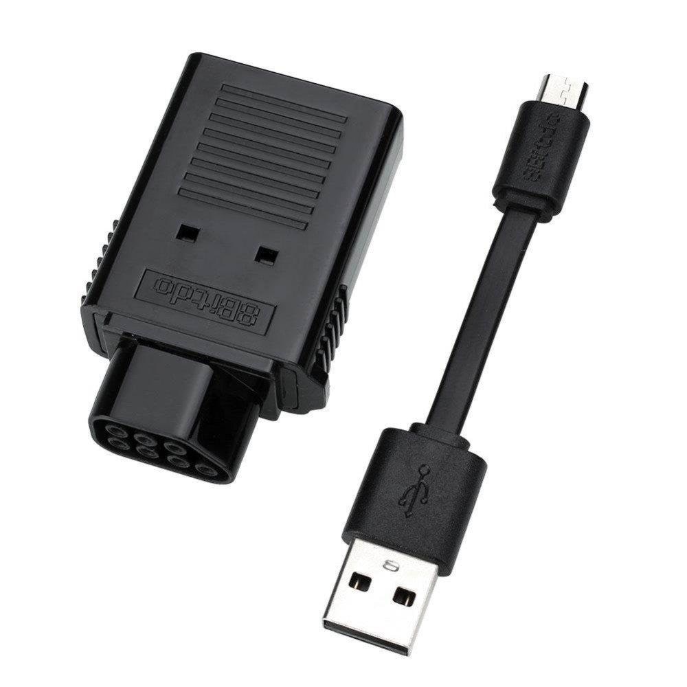 8bitdo Bluetooth Retro Receiver (Nes) - Compatible With Dualshock 3 & 4 - Switch Joycon & Pro - Gaming Zubehoer Ret00052