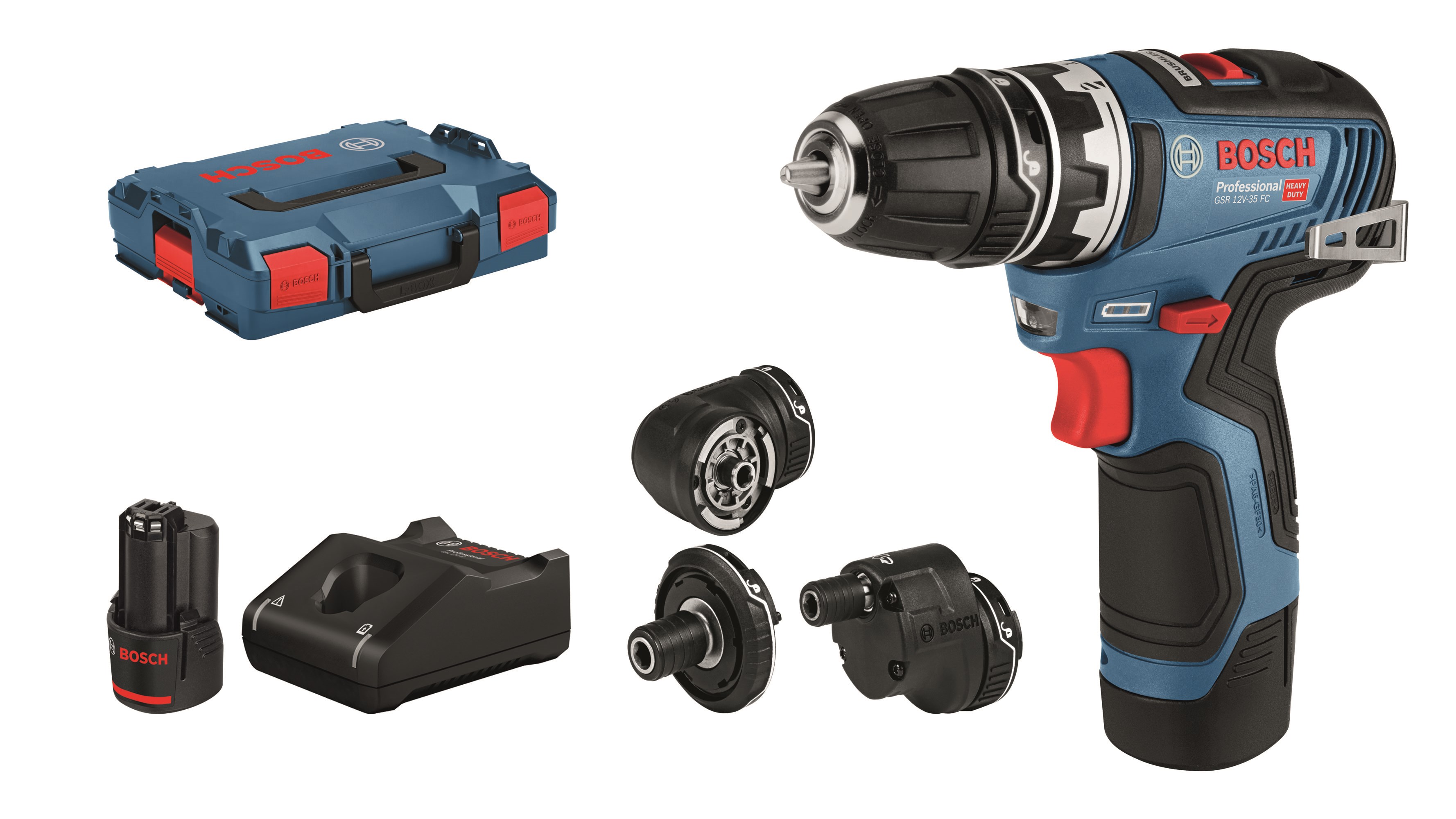 Bosch Professional Gsr 12v-35 FC Professional - Schraubbohrmaschinen 06019h3000
