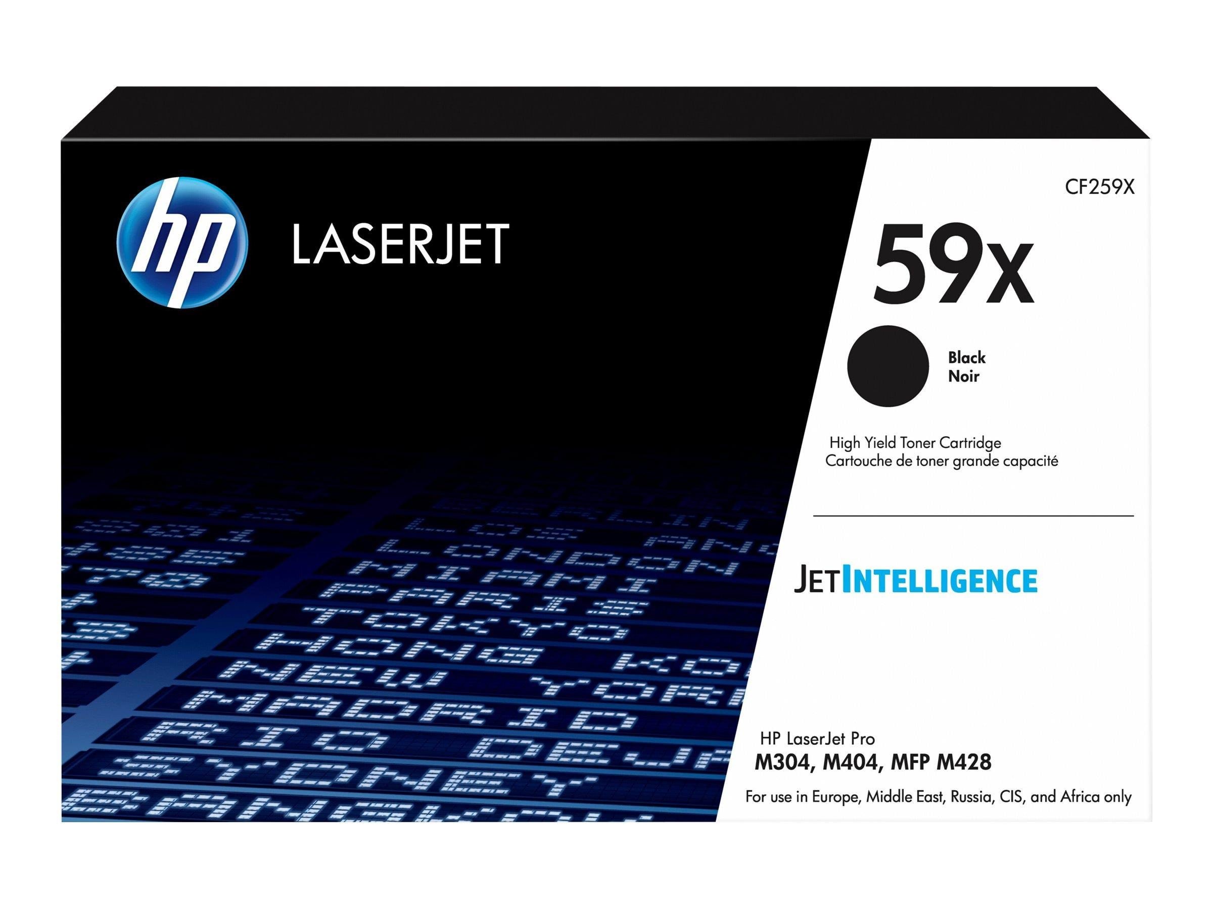 HP 59x / Cf259x High Capacity Black Toner - Druckerzubehoer Tinte Toner Schwarz