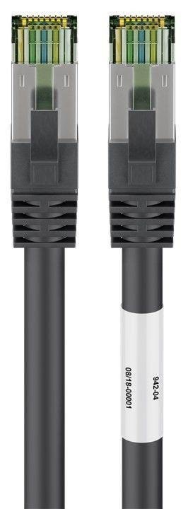 Pro Lan Cat 8.1 Stp - Schwarz - 2m - Netzwerk Kabel 4040849667220