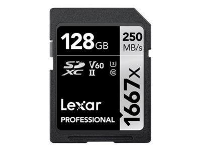 Lexar Professional Silver 1667x - 250mb/s - 128gb - Speicherkarten