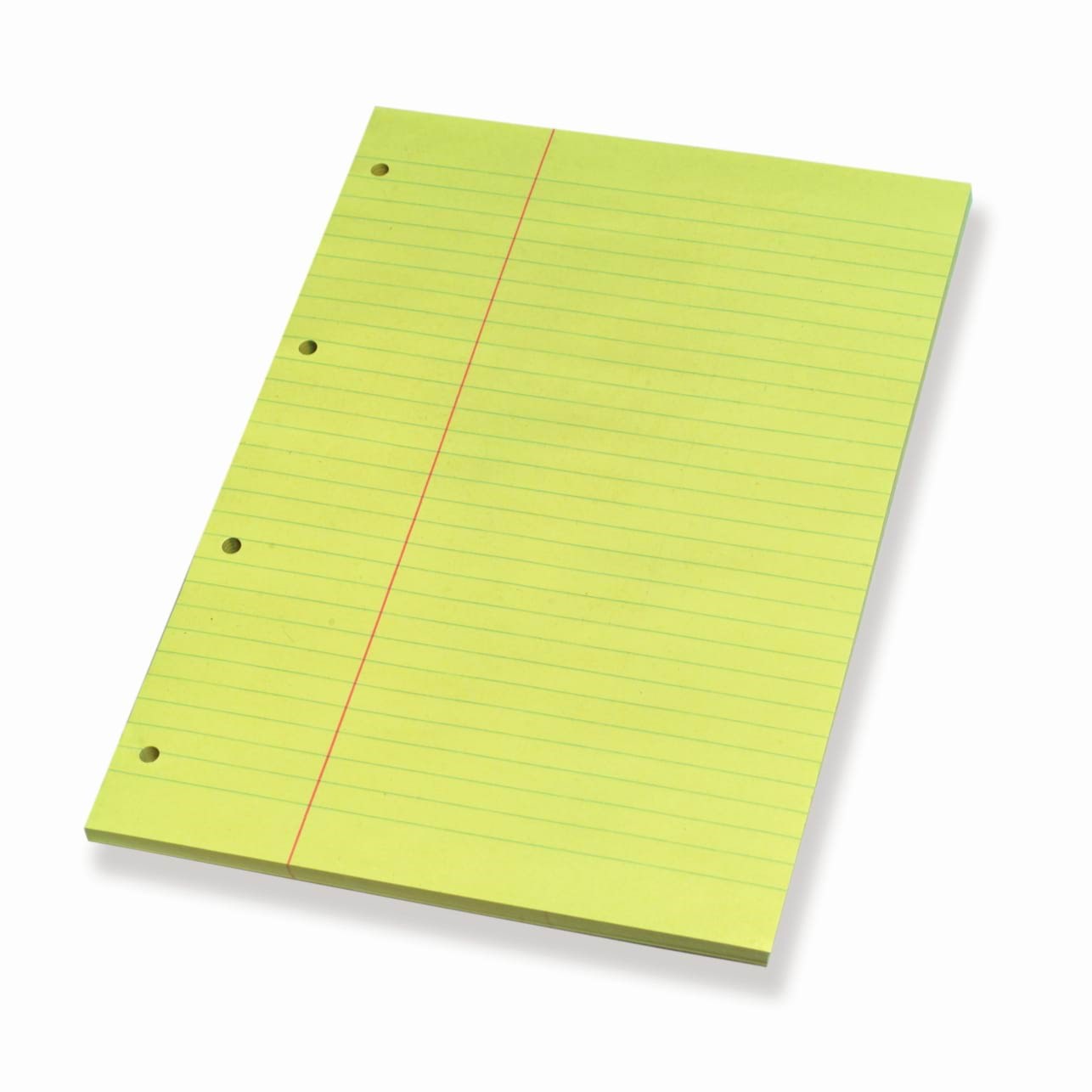Bantex Legal Pad Yellow A4 W/margin - Bloecke Formulare Und Notizbuecher 100051856