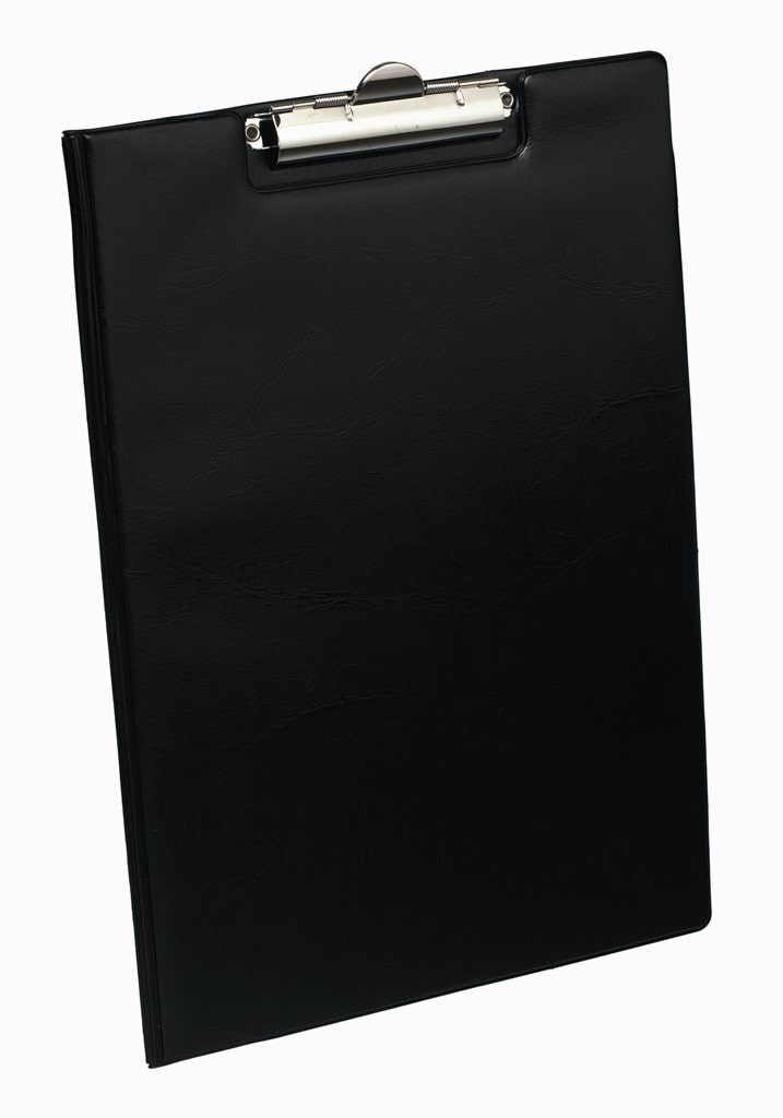 Bantex 4210-10 Foldover Clipboard A4 Blk - Mappenund Clipboards