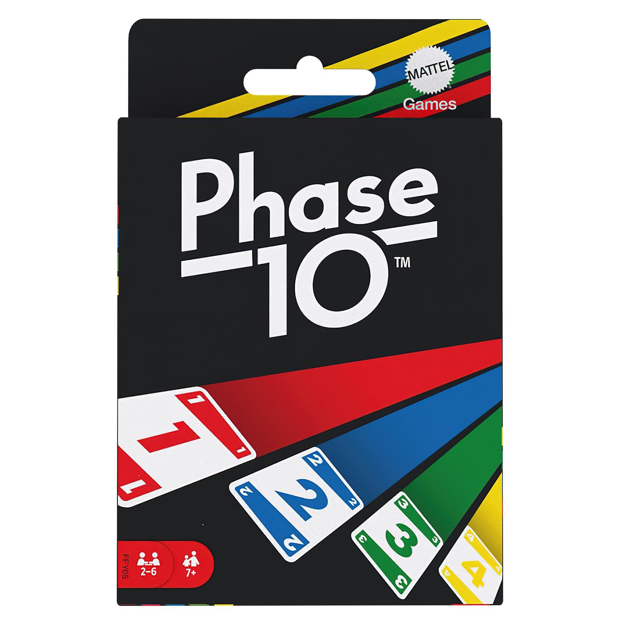 Mattel Phase 10 - Brettspiele Ffy05