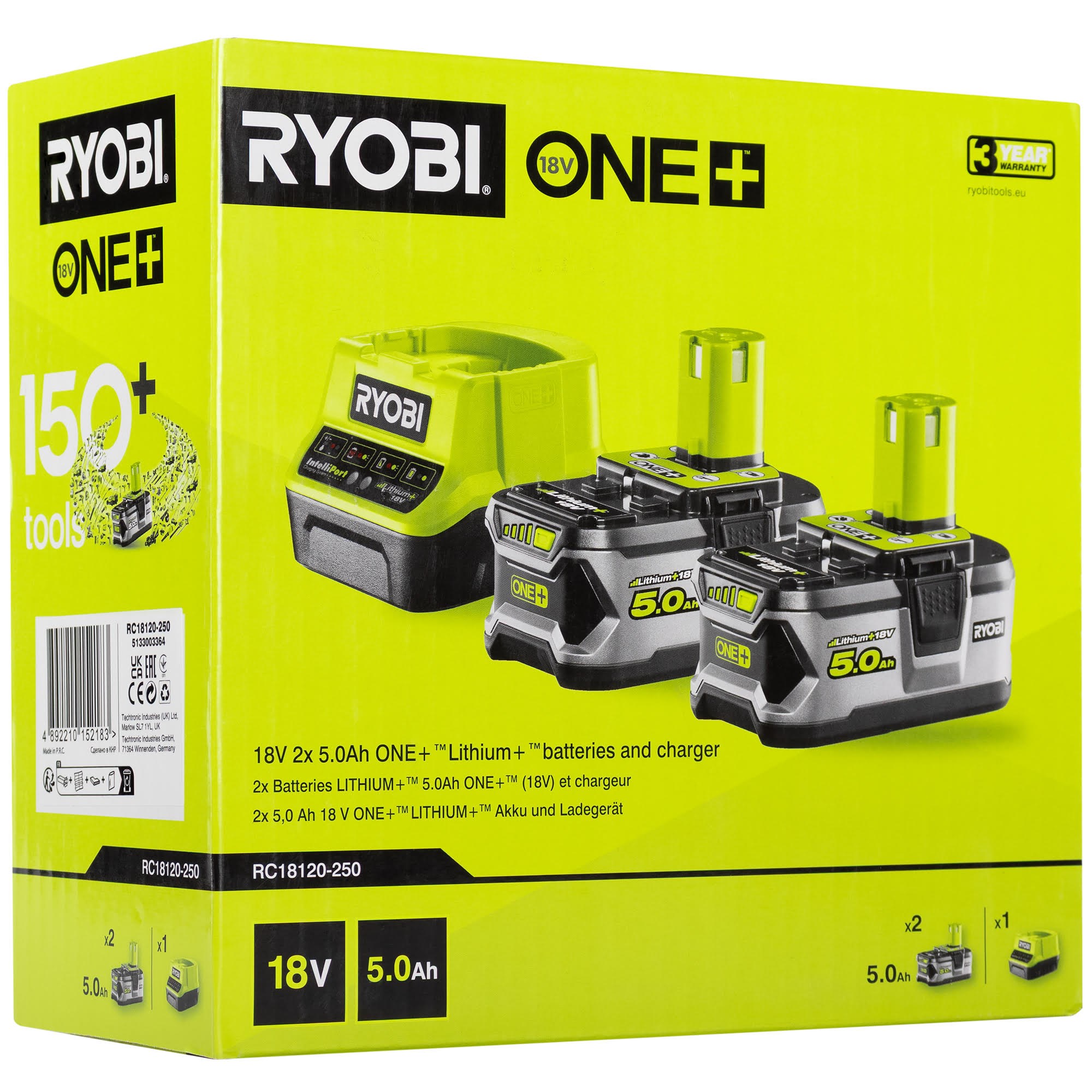 Ryobi One+ Rc18120-250 - Akkus Ladegeraete 5133003364