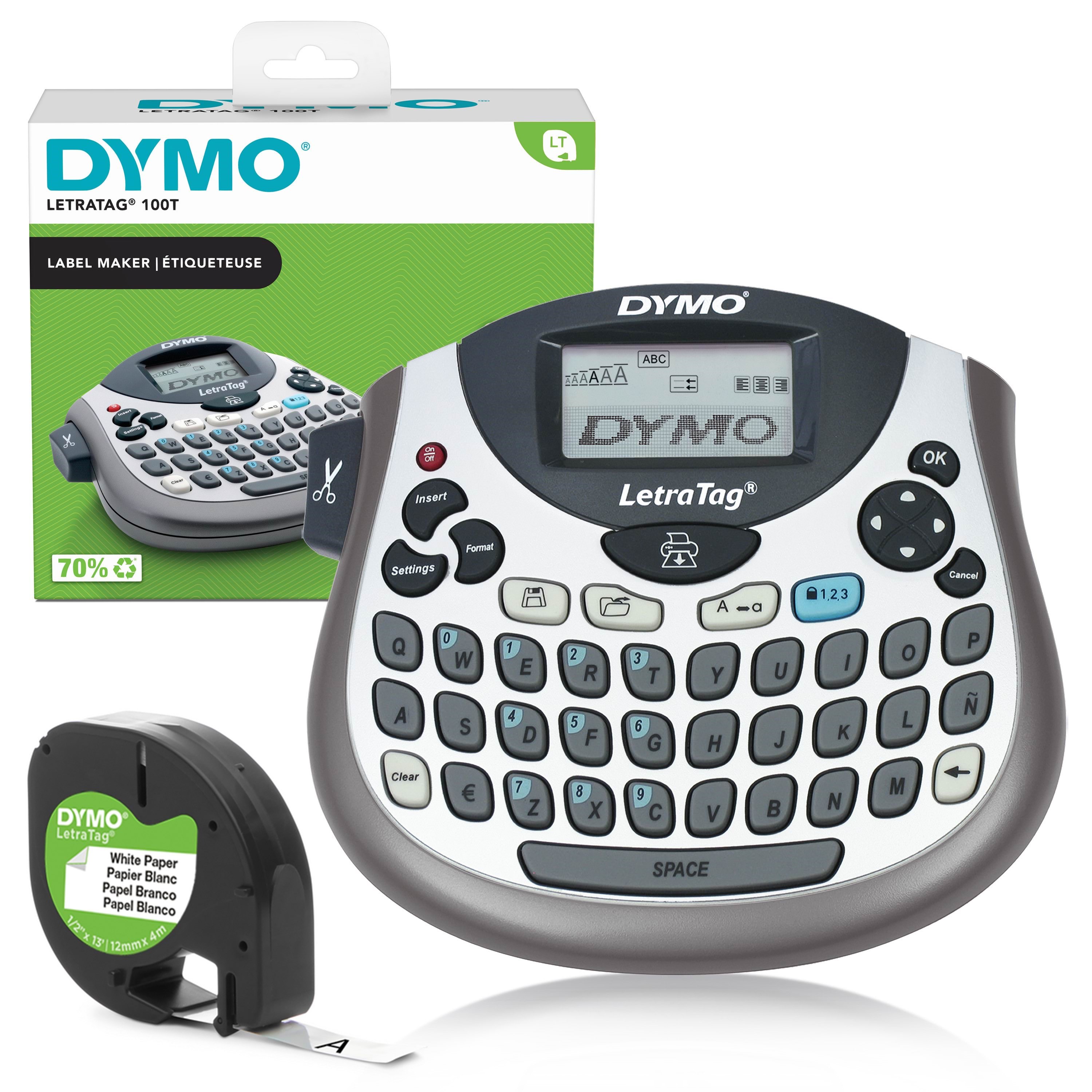 Dymo Dymo Letratag Lt-100t Etikettendrucker - Label Drucker 2174593