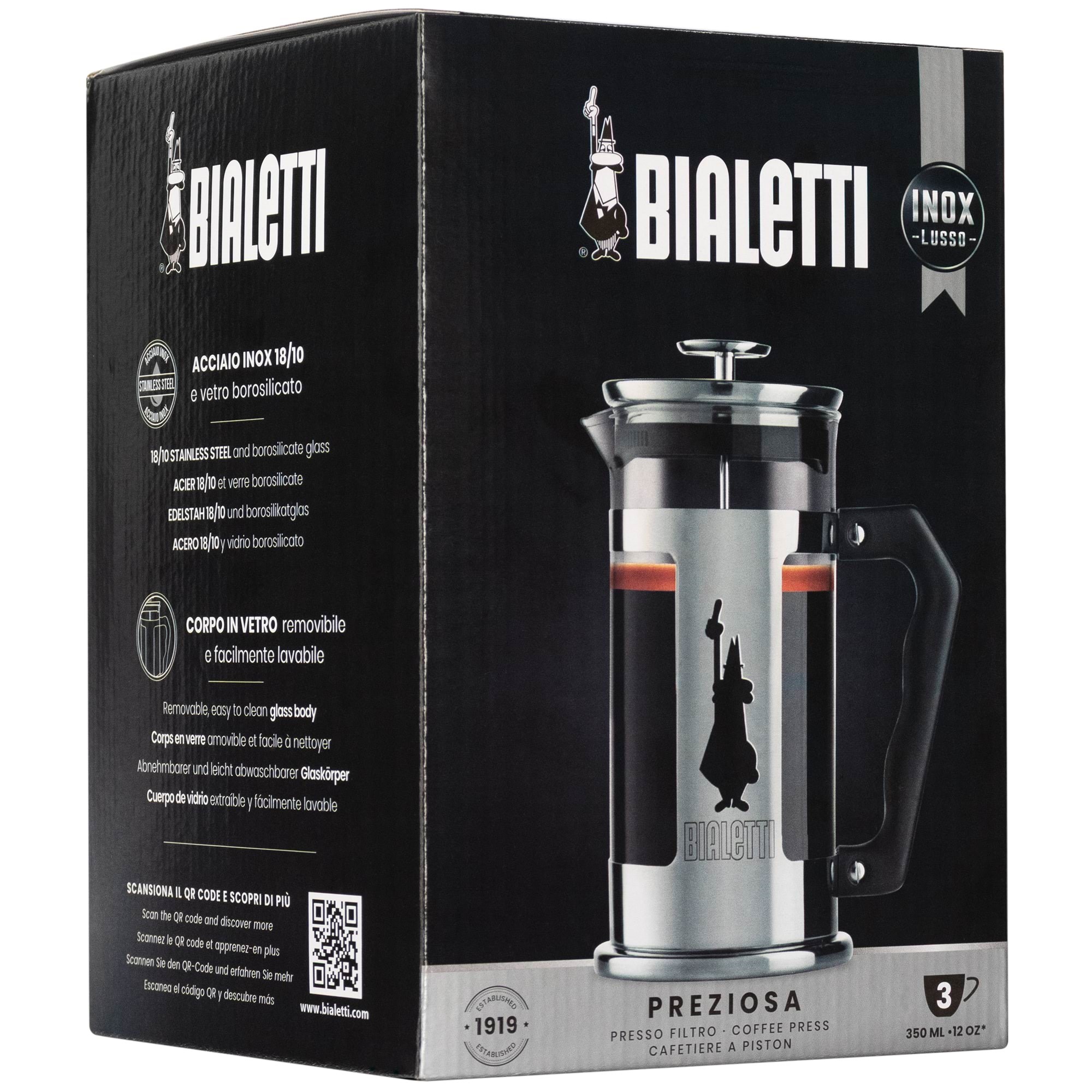 Bialetti Preziosa 3 Cups/350 ml - Kaffeezubereitung