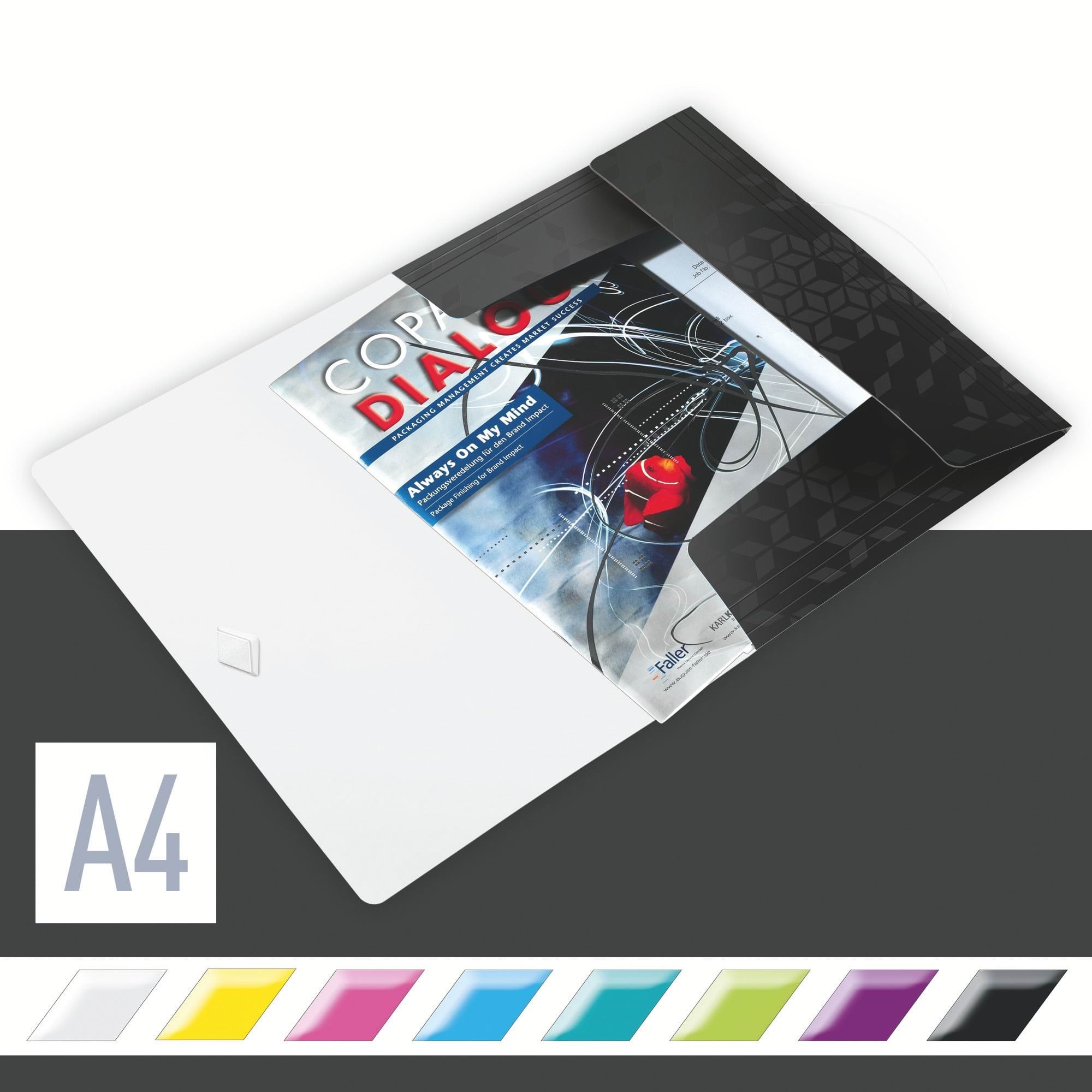 Leitz Wow Eckspannermappe Schwarz - Mappenund Clipboards 45990095