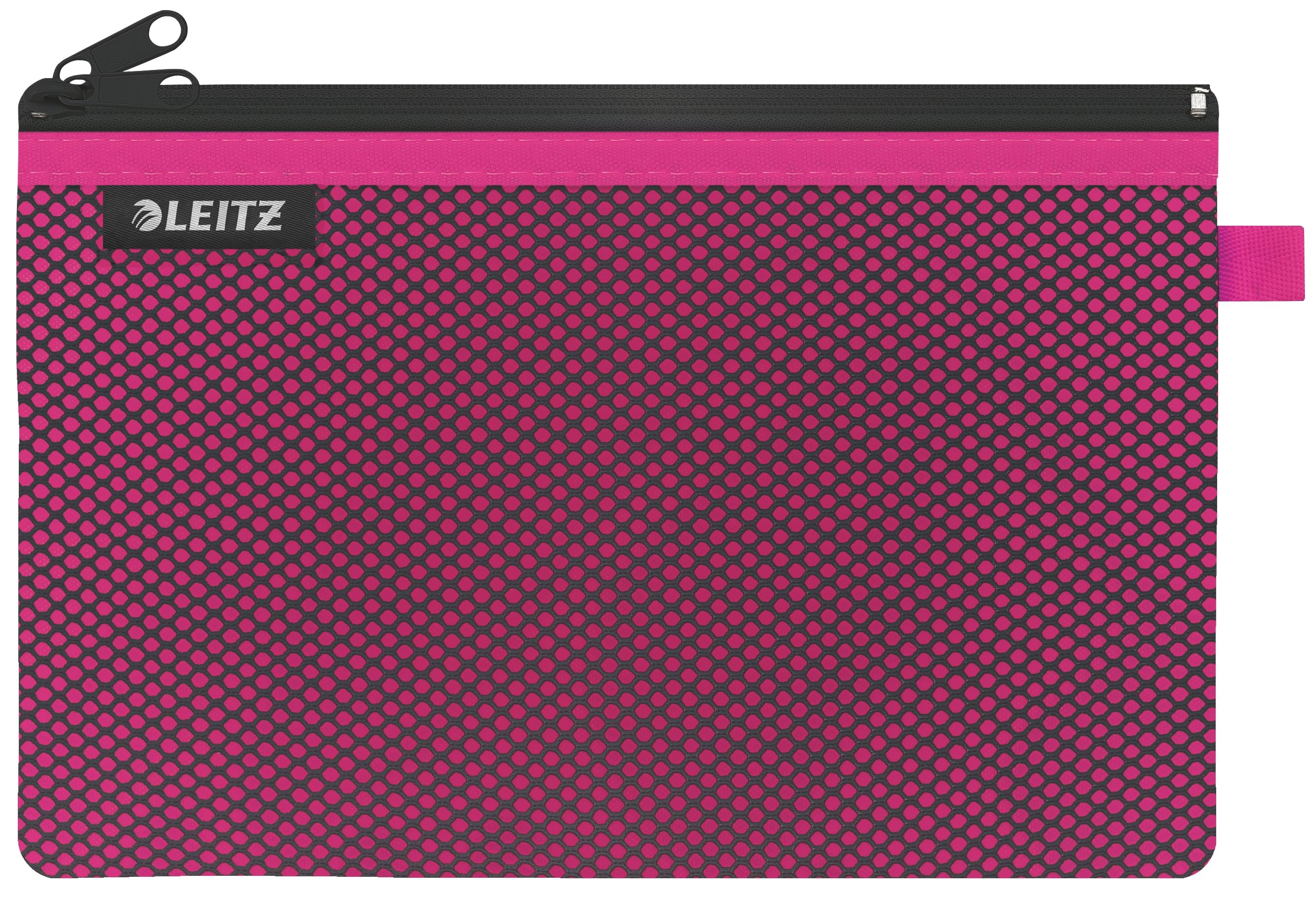 Leitz Wow Traveller Zip-beutel L Pink - Freizeit Reisen 40130023