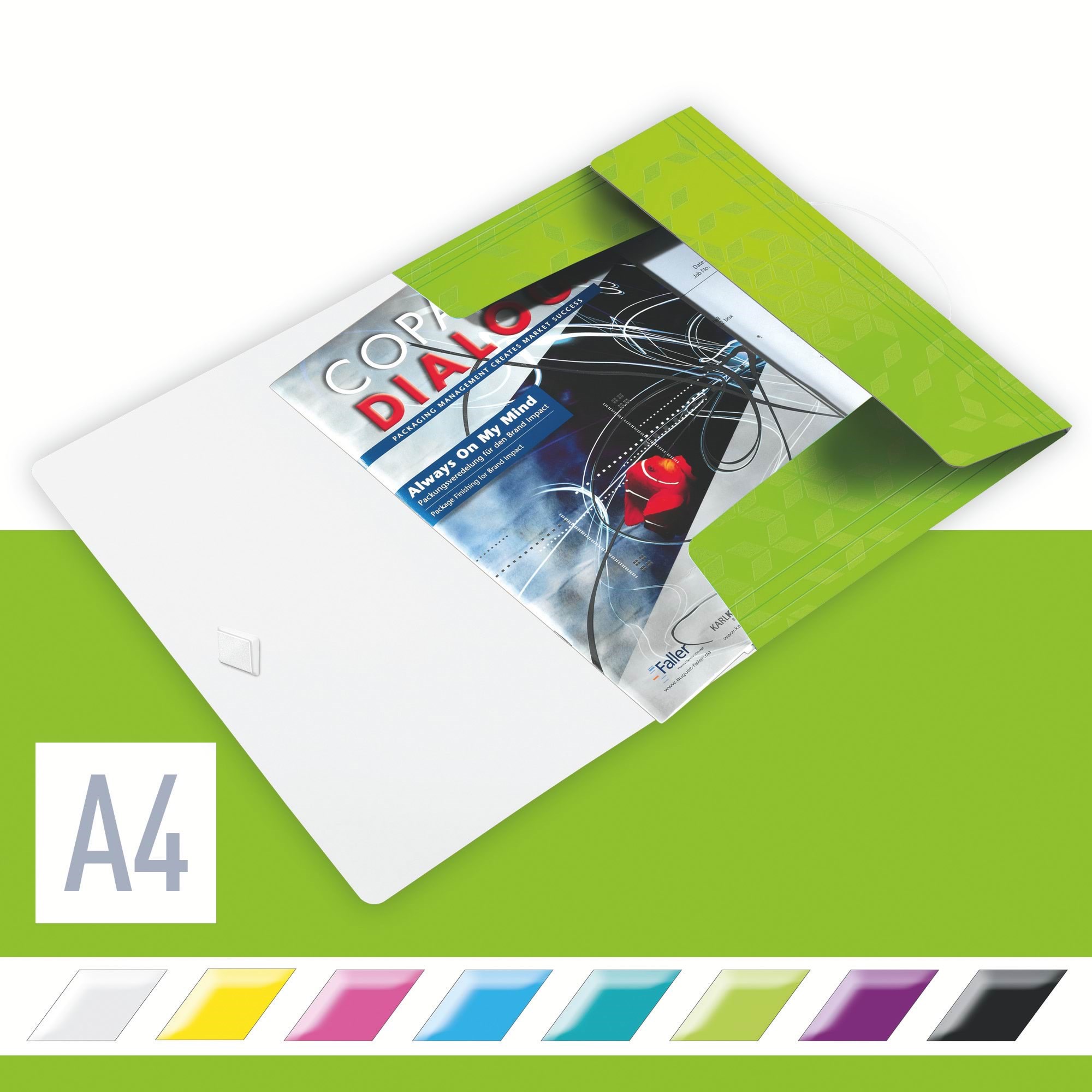 Leitz Wow Eckspannermappe Grün - Mappenund Clipboards 45990054
