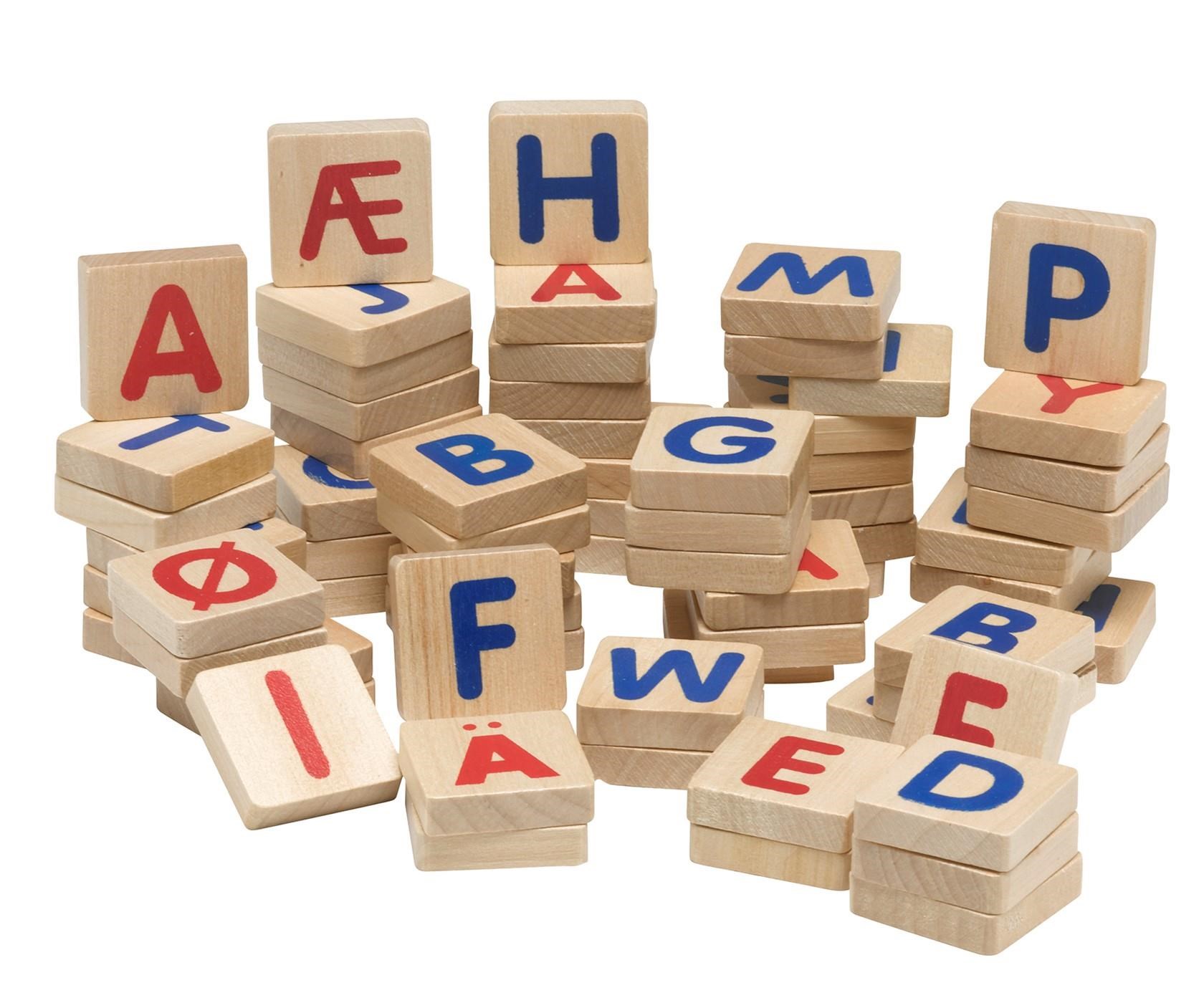 Krea Capital Letters With Magnet - Holzspielzeug 257