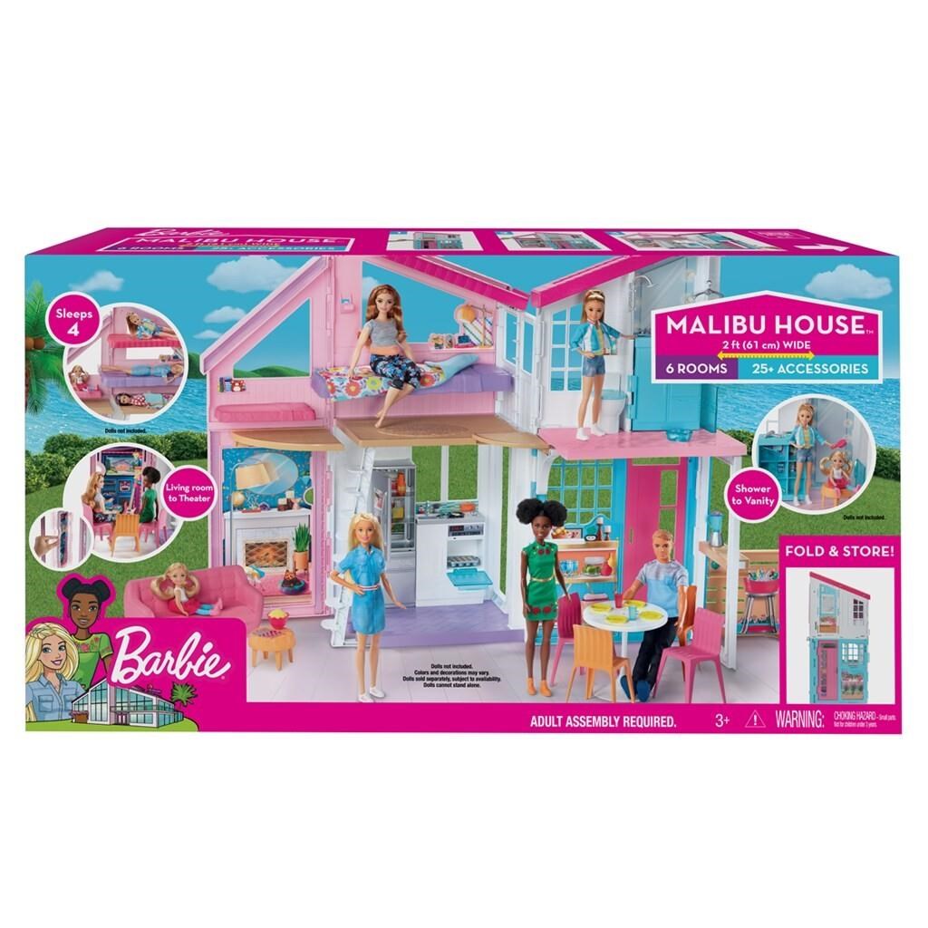 Barbie Malibu House Playset - Puppen Zubehoer