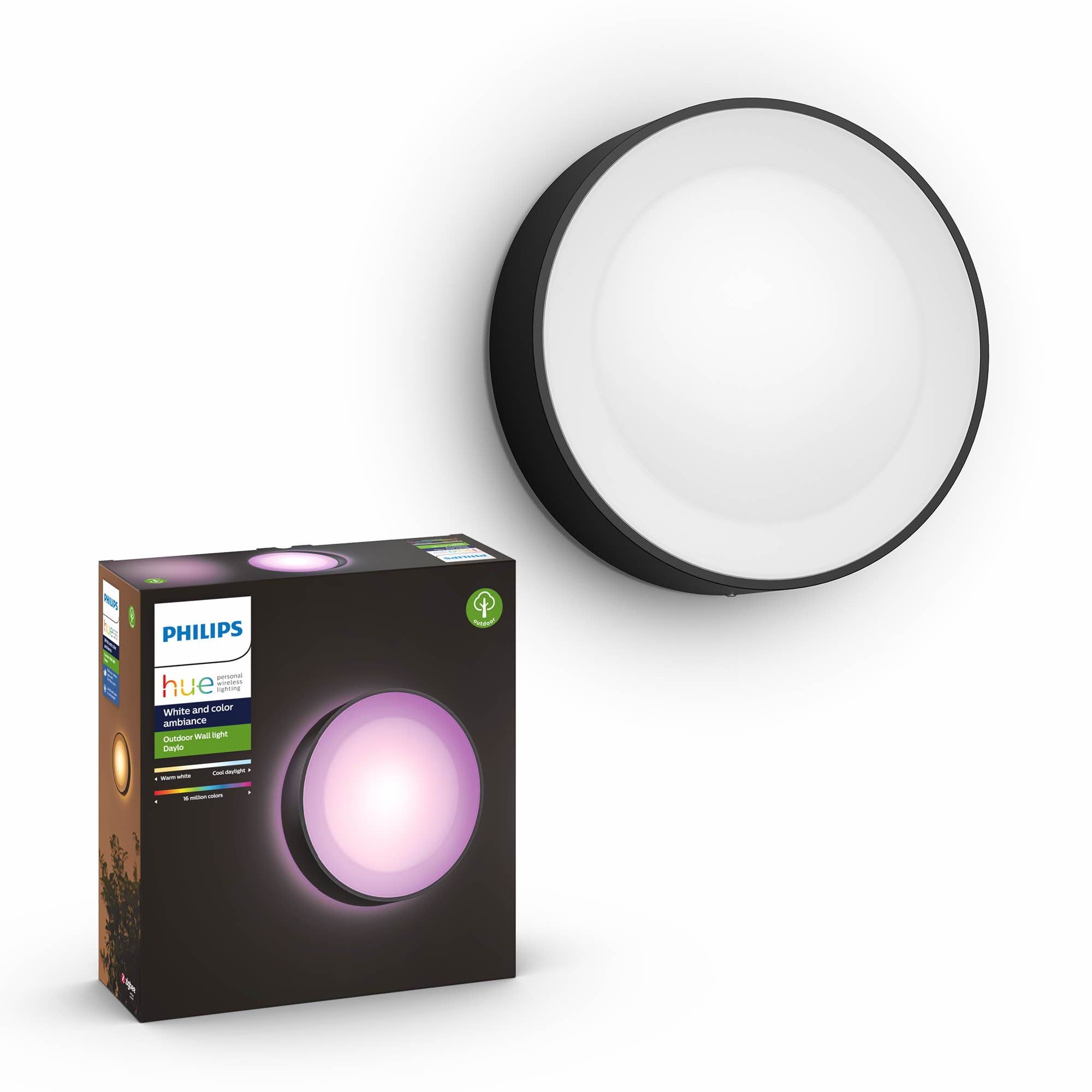 Philips Hue Outdoor Daylo Wandleuchte - Schwarz - Smart Home 915005843201